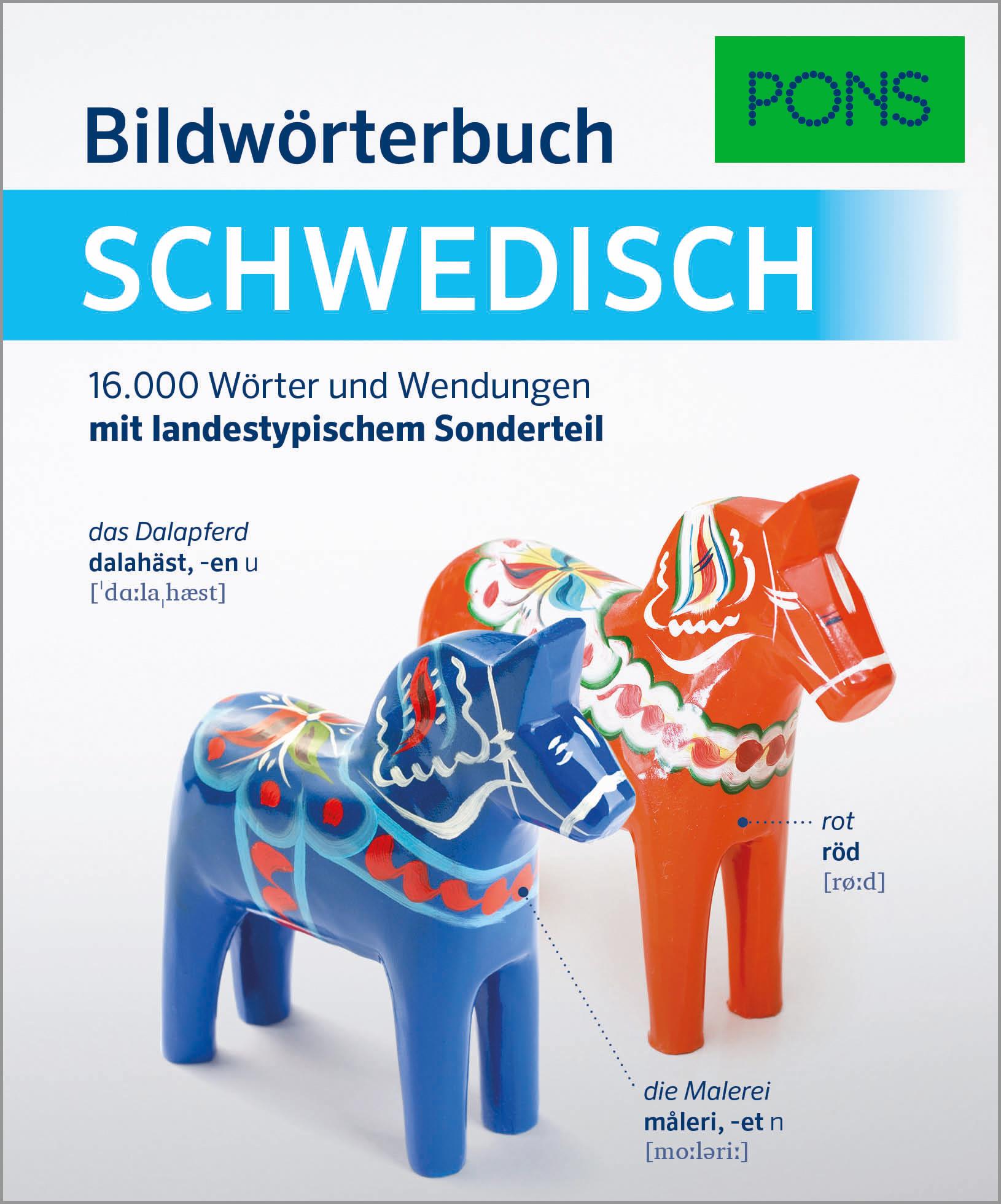 Vorderes Coverbild PONS Bildwörterbuch Schwedisch