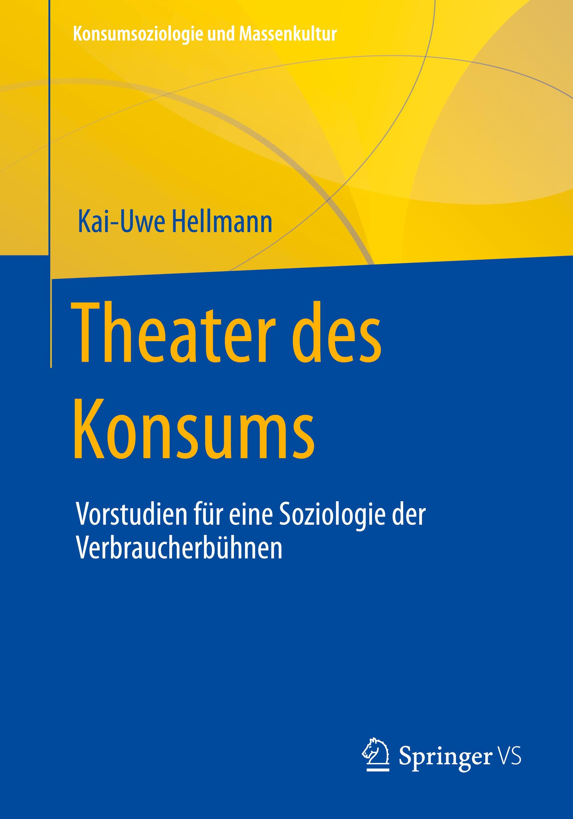 Vorderes Coverbild Theater des Konsums
