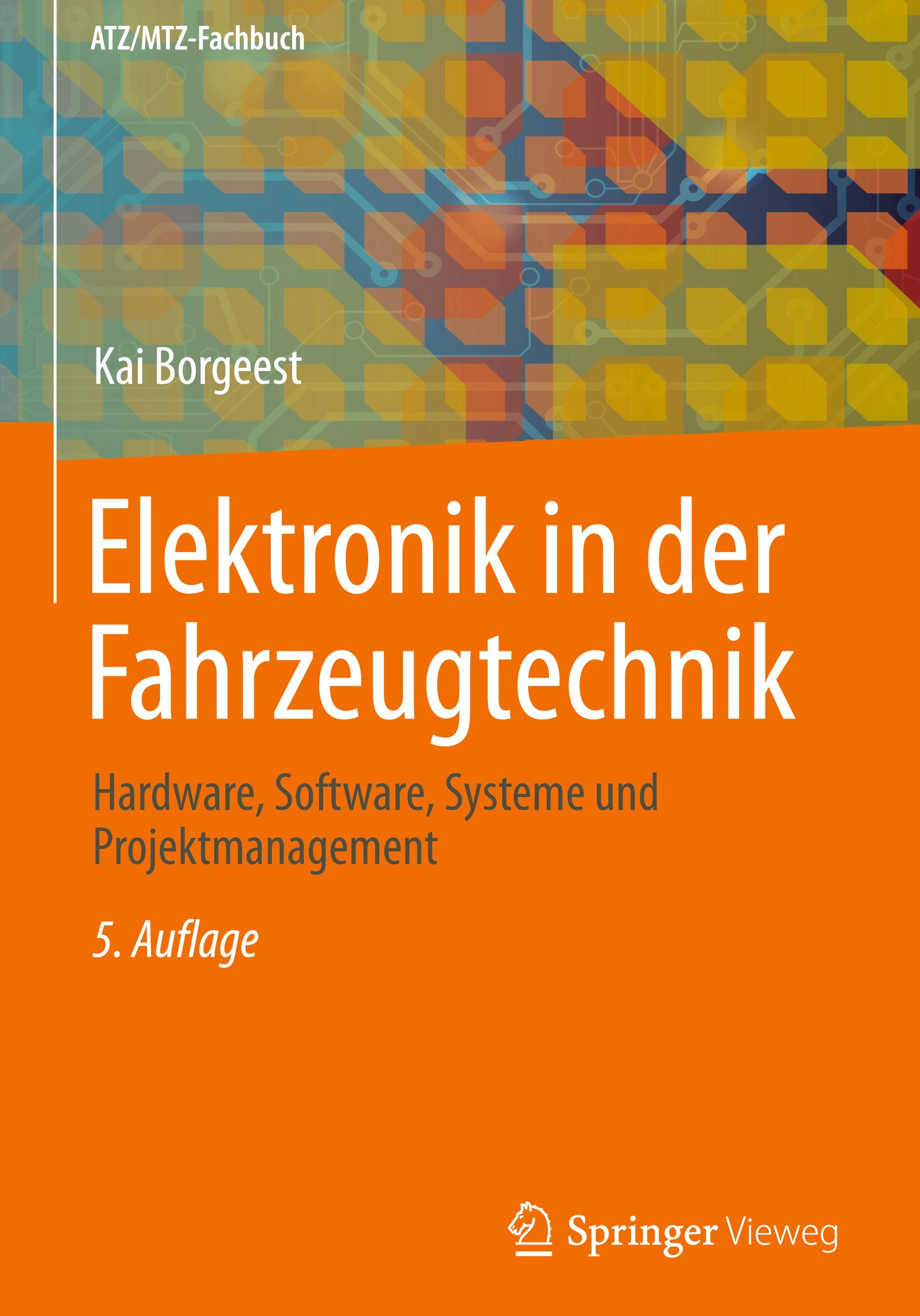 Vorderes Coverbild Elektronik in der Fahrzeugtechnik