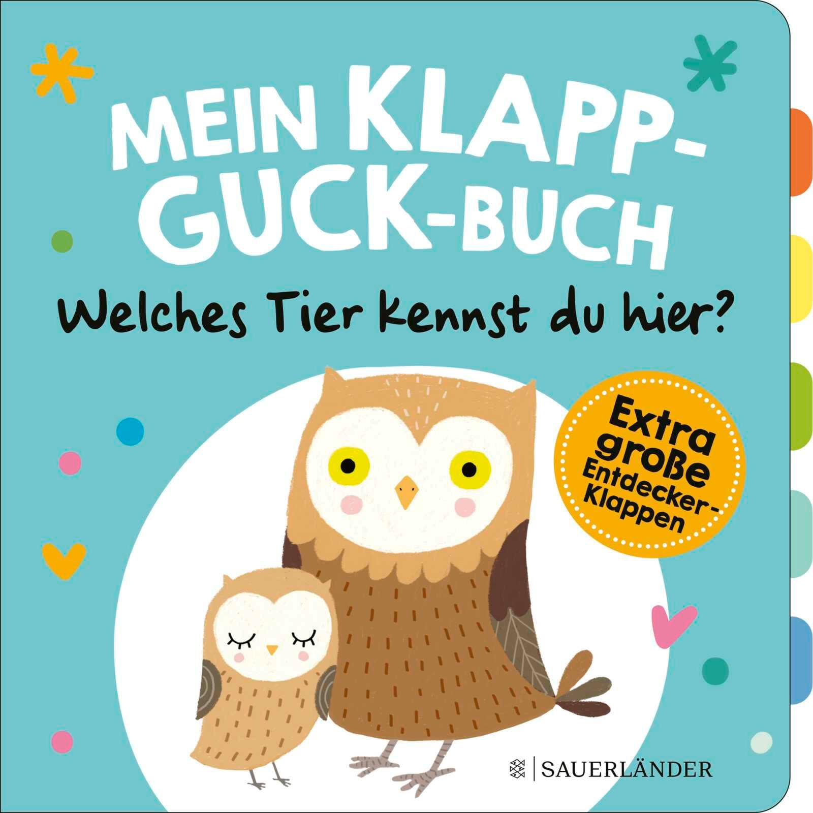 Vorderes Coverbild Mein Klapp-Guck-Buch: Welches Tier kennst du hier?