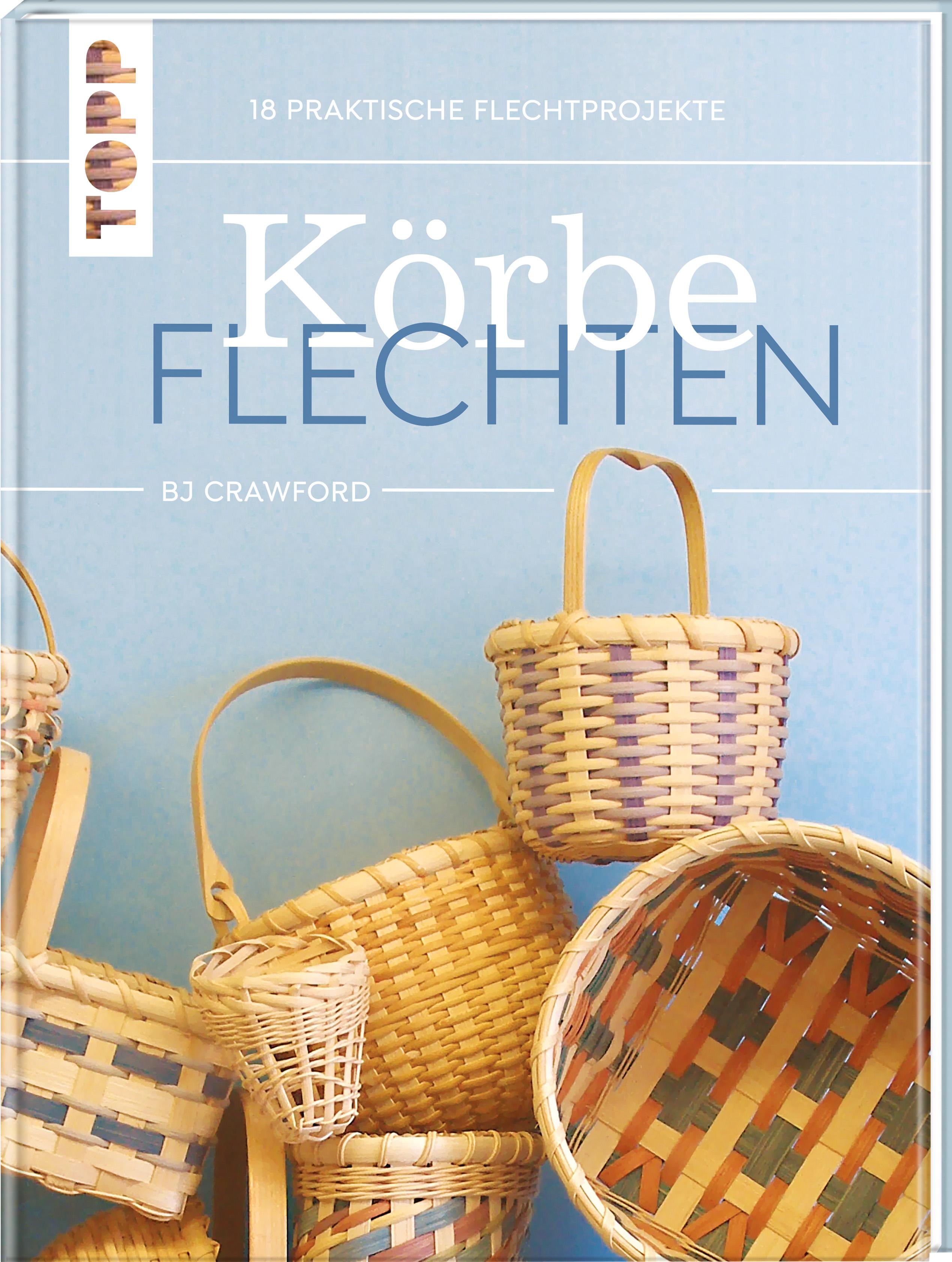Vorderes Coverbild Körbe flechten. Werkbuch