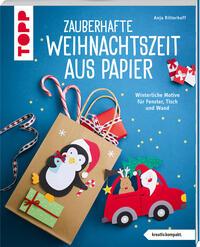 Vorderes Coverbild Zauberhafte Weihnachtszeit aus Papier (kreativ.kompakt.)