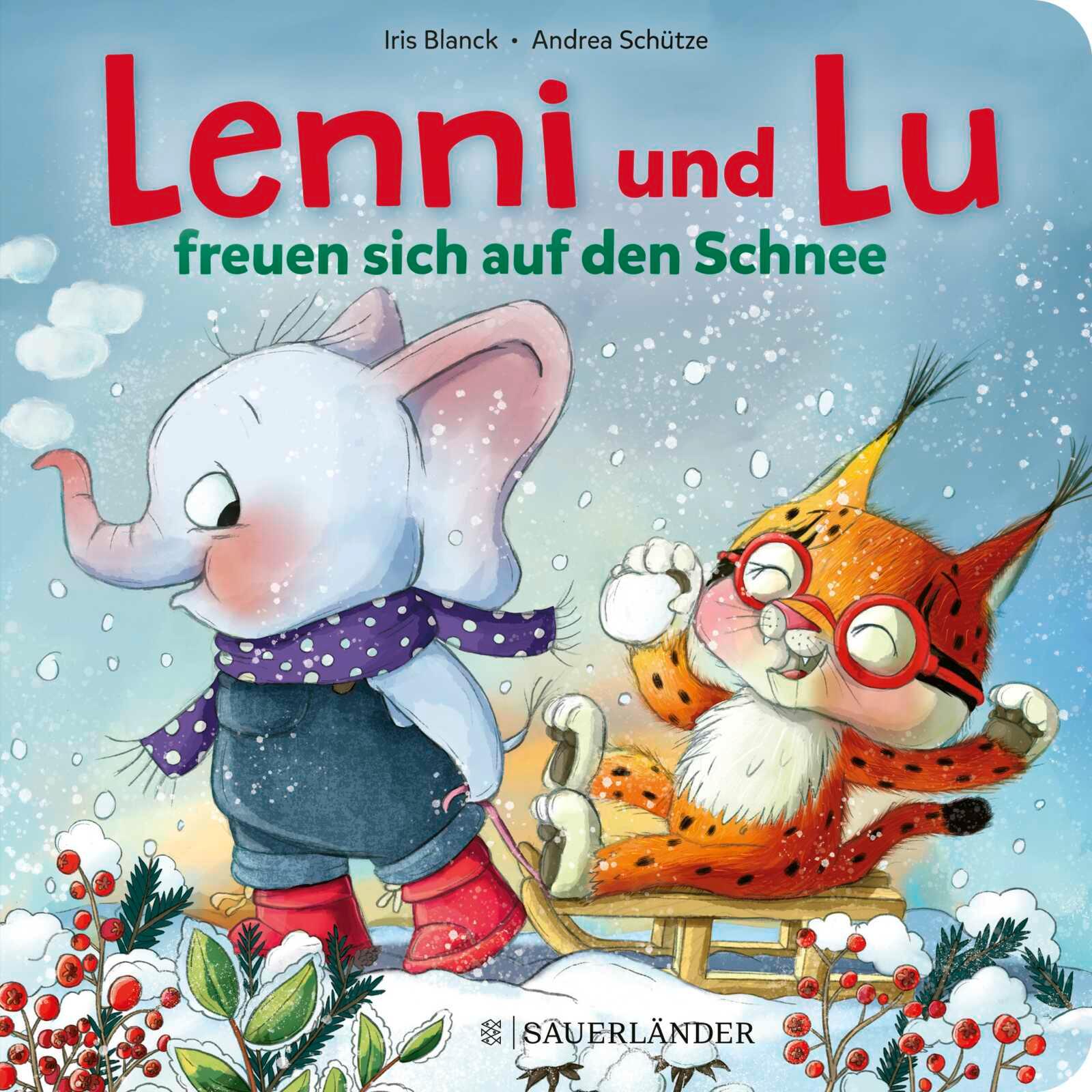 Vorderes Coverbild Lenni und Lu freuen sich auf den Schnee