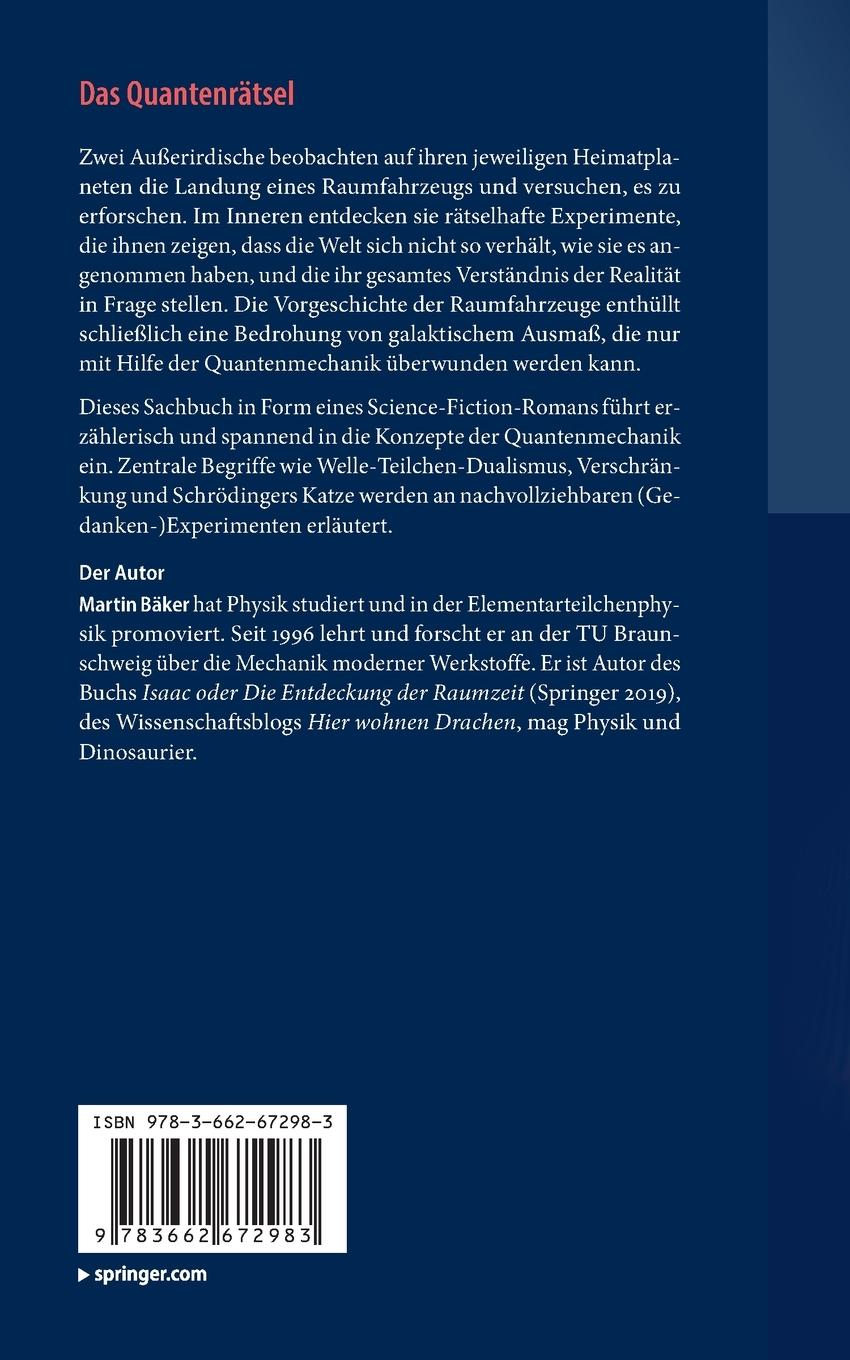 Rückseitencover Das Quantenrätsel