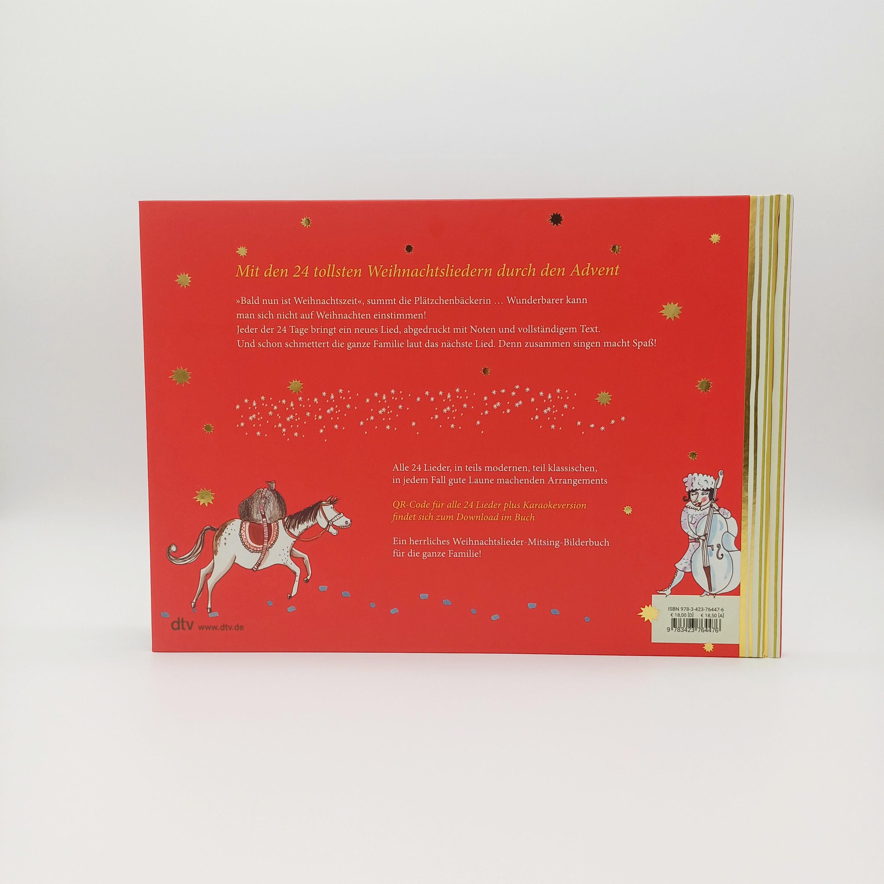 Beispielinhalt (Bild) Am Weihnachtsbaume - Die 24 tollsten Weihnachtslieder zum Gucken, Hören und Mitsingen