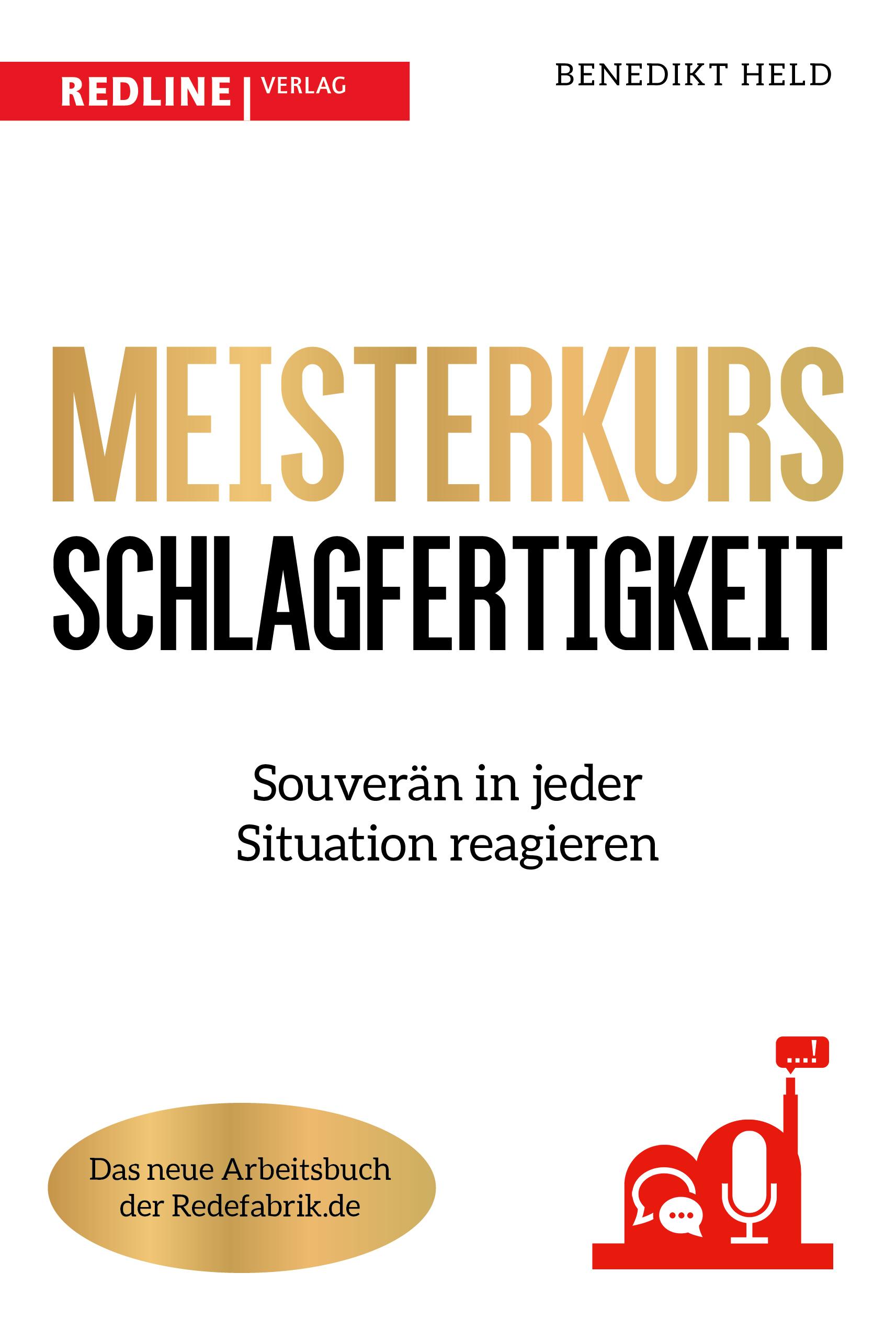 Vorderes Coverbild Meisterkurs Schlagfertigkeit