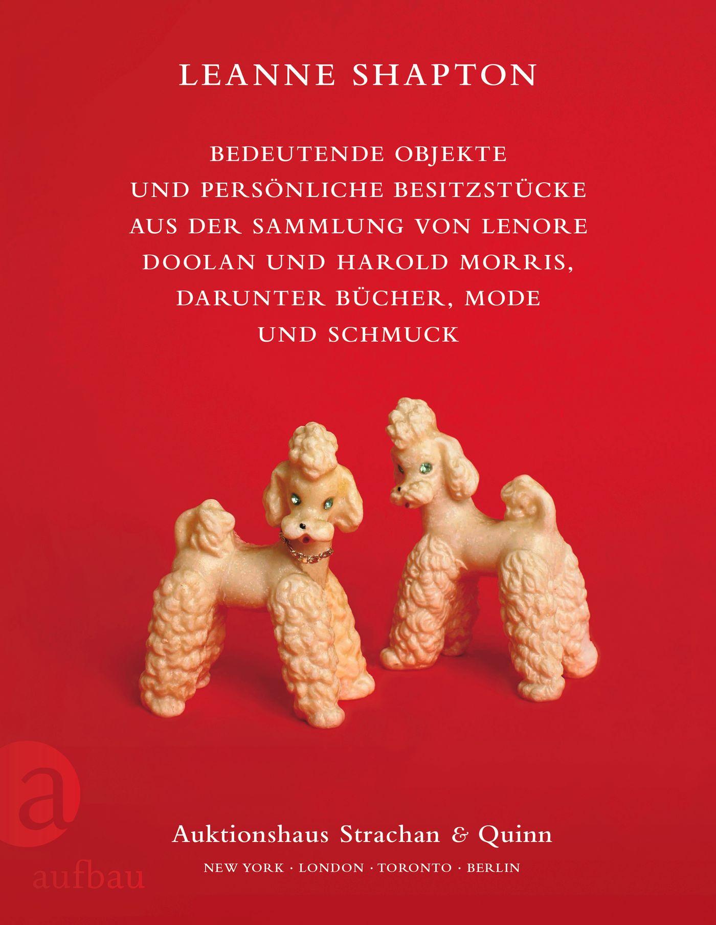 Vorderes Coverbild Bedeutende Objekte und persönliche Besitzstücke aus der Sammlung von Lenore Doolan und Harold Morris, darunter Bücher, Mode und Schmuck