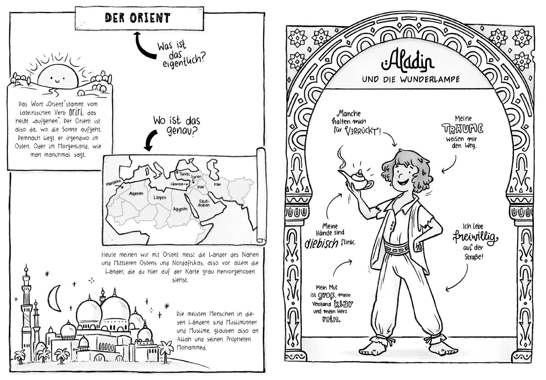 Beispielinhalt (Bild) Ich, Aladin, und die Helden aus 1001 Nacht - Live aus dem Orient