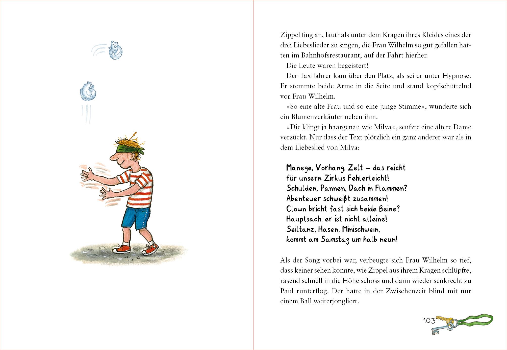 Beispielinhalt (Bild) Zippel macht Zirkus