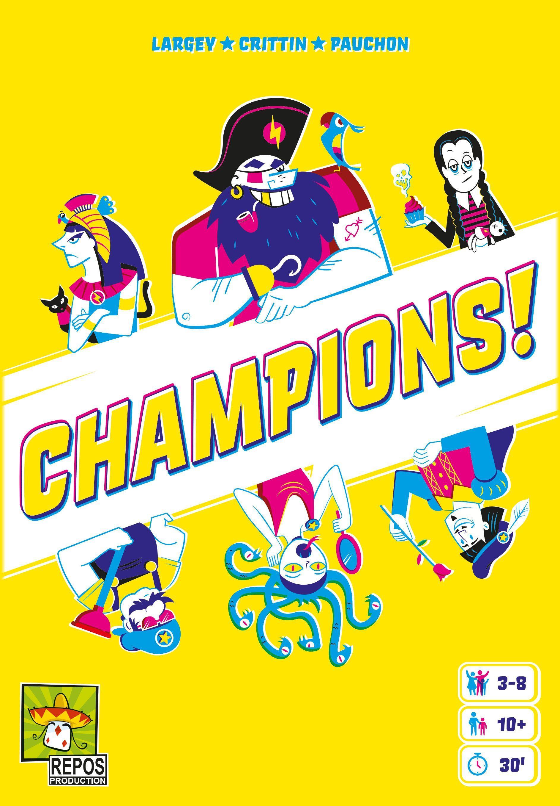 Vorderes Coverbild Champions!