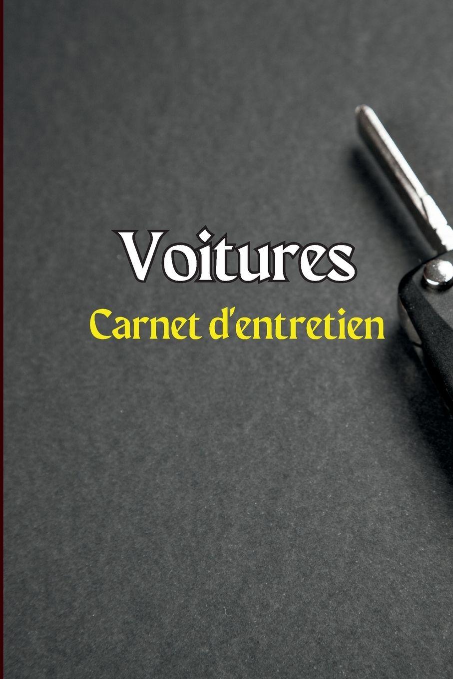 Vorderes Coverbild Carnet d'entretien des voitures