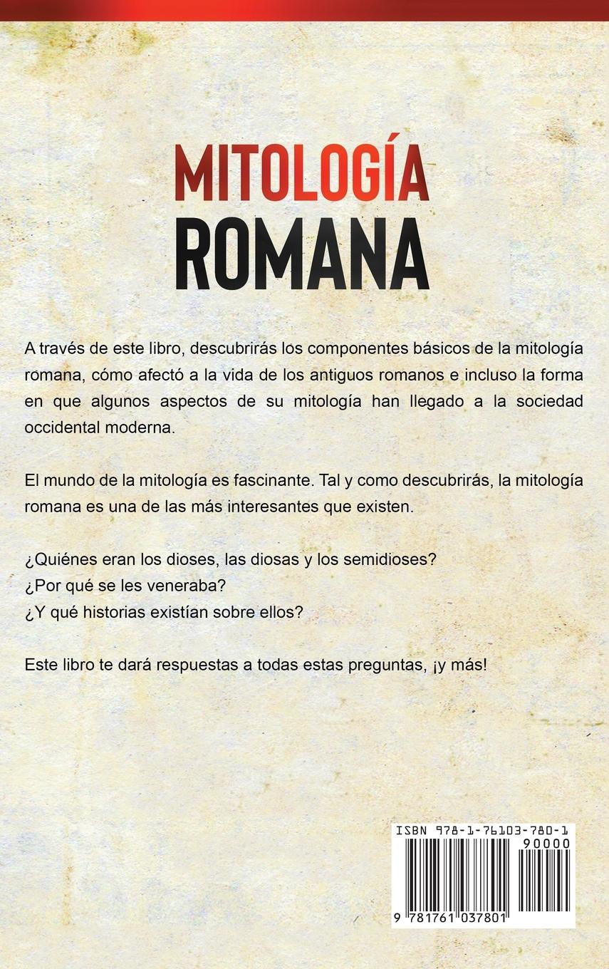 Rückseitencover Mitología Romana