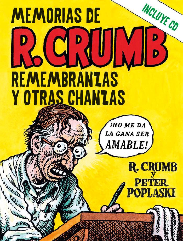 Vorderes Coverbild Memorias de R. Crumb