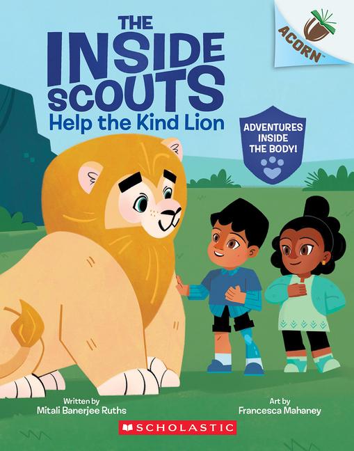 Vorderes Coverbild Help the Kind Lion: An Acorn Book (the Inside Scouts #1)