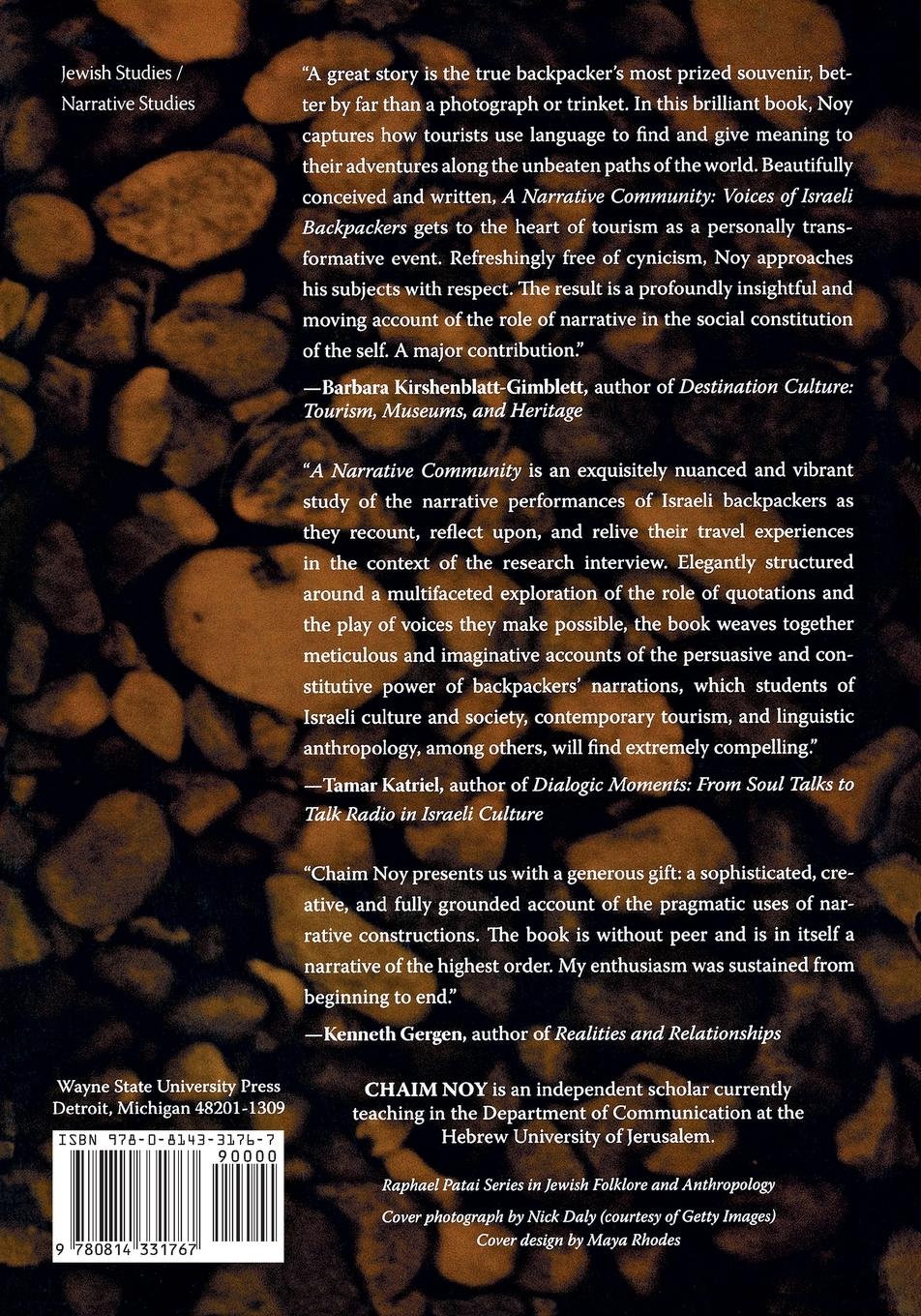 Rückseitencover A Narrative Community