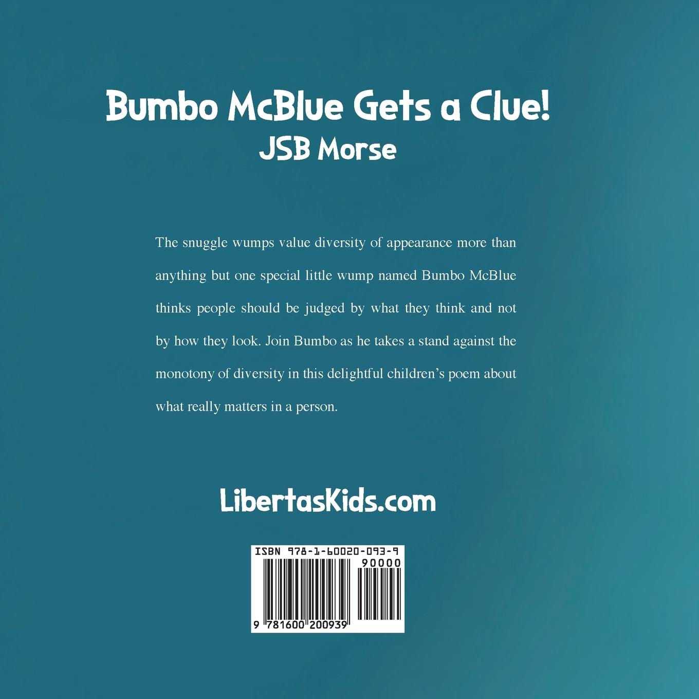 Rückseitencover Bumbo McBlue Gets a Clue!