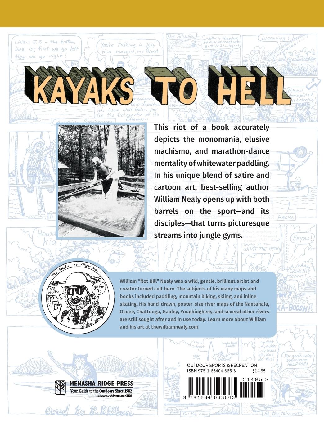 Rückseitencover Kayaks to Hell