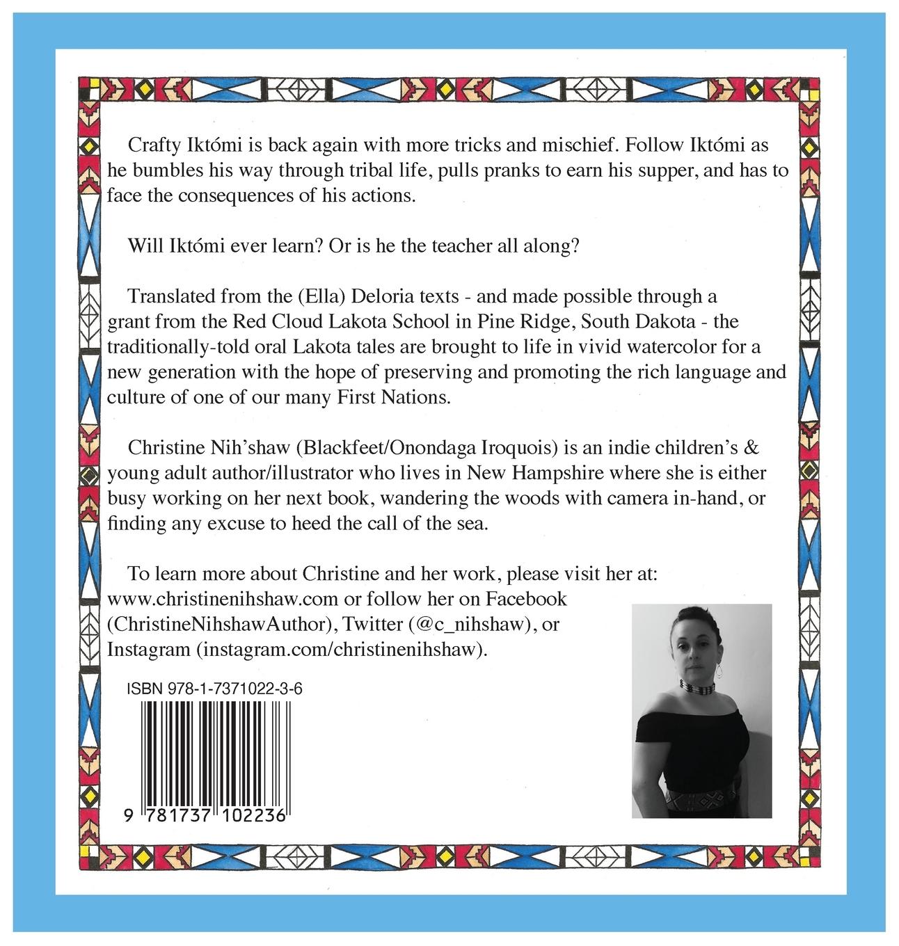 Rückseitencover Iktómi, Wagnáye S'a ki¿ Hé