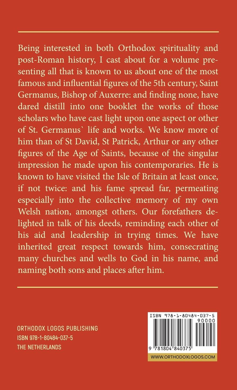 Rückseitencover St. Germanus of Auxerre