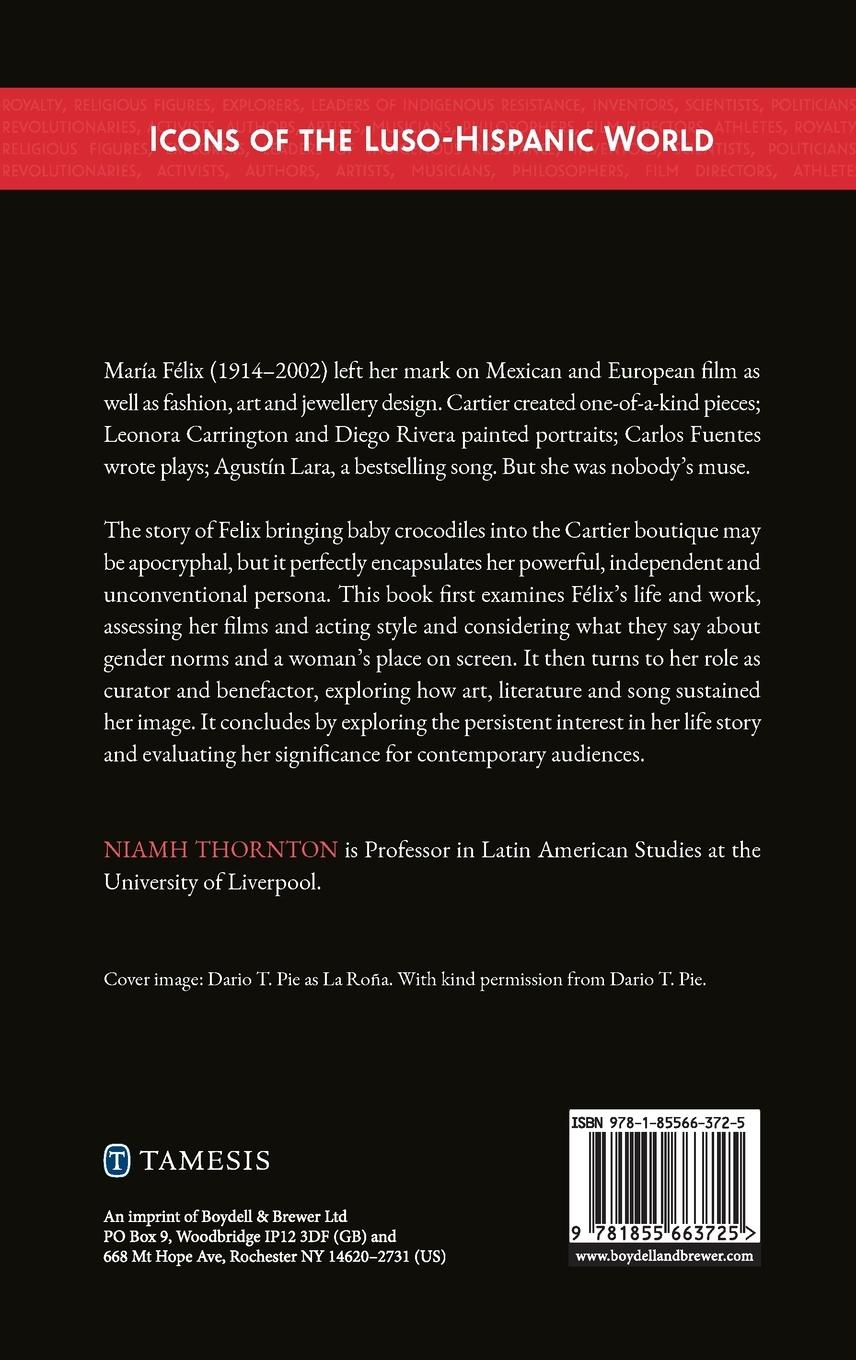 Rückseitencover María Félix