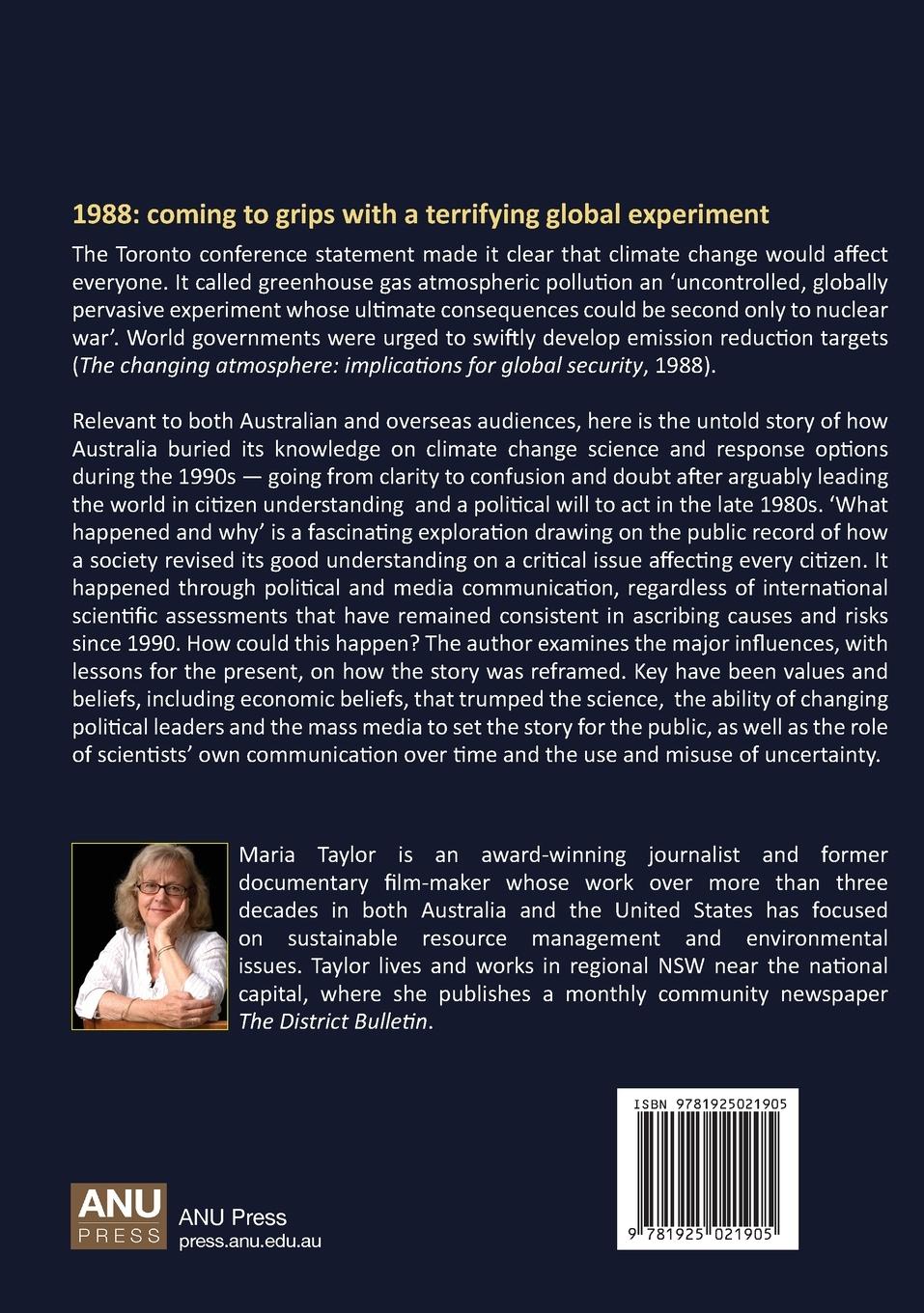 Rückseitencover Global Warming and Climate Change