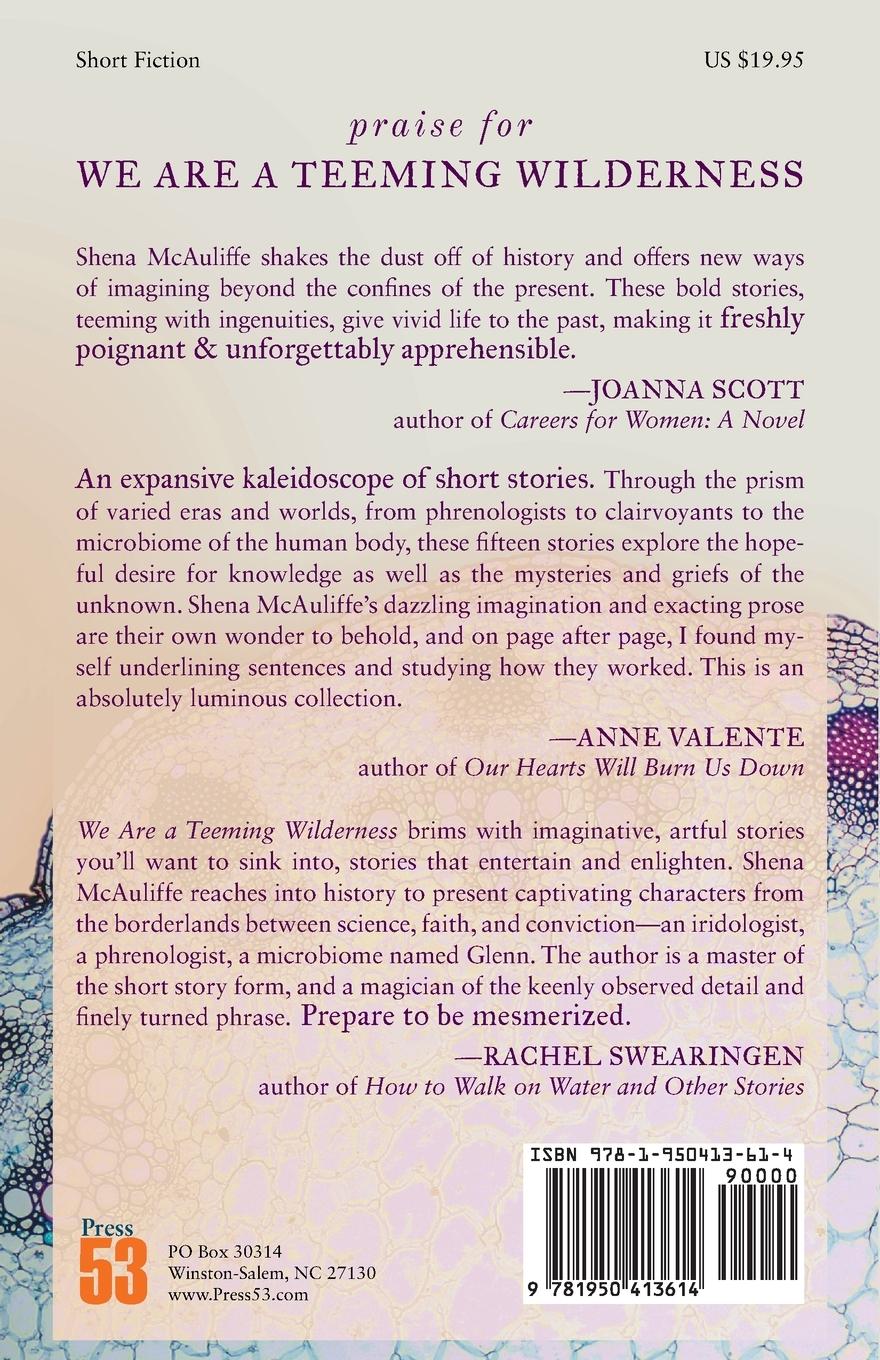 Rückseitencover We Are a Teeming Wilderness