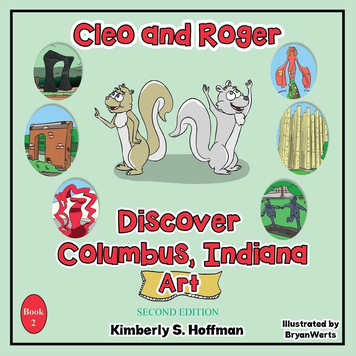 Vorderes Coverbild Cleo and Roger Discover Columbus, Indiana - Art