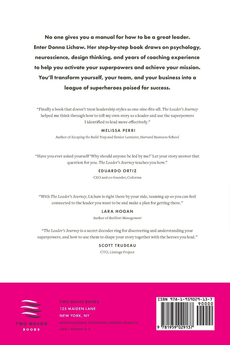 Rückseitencover The Leader's Journey