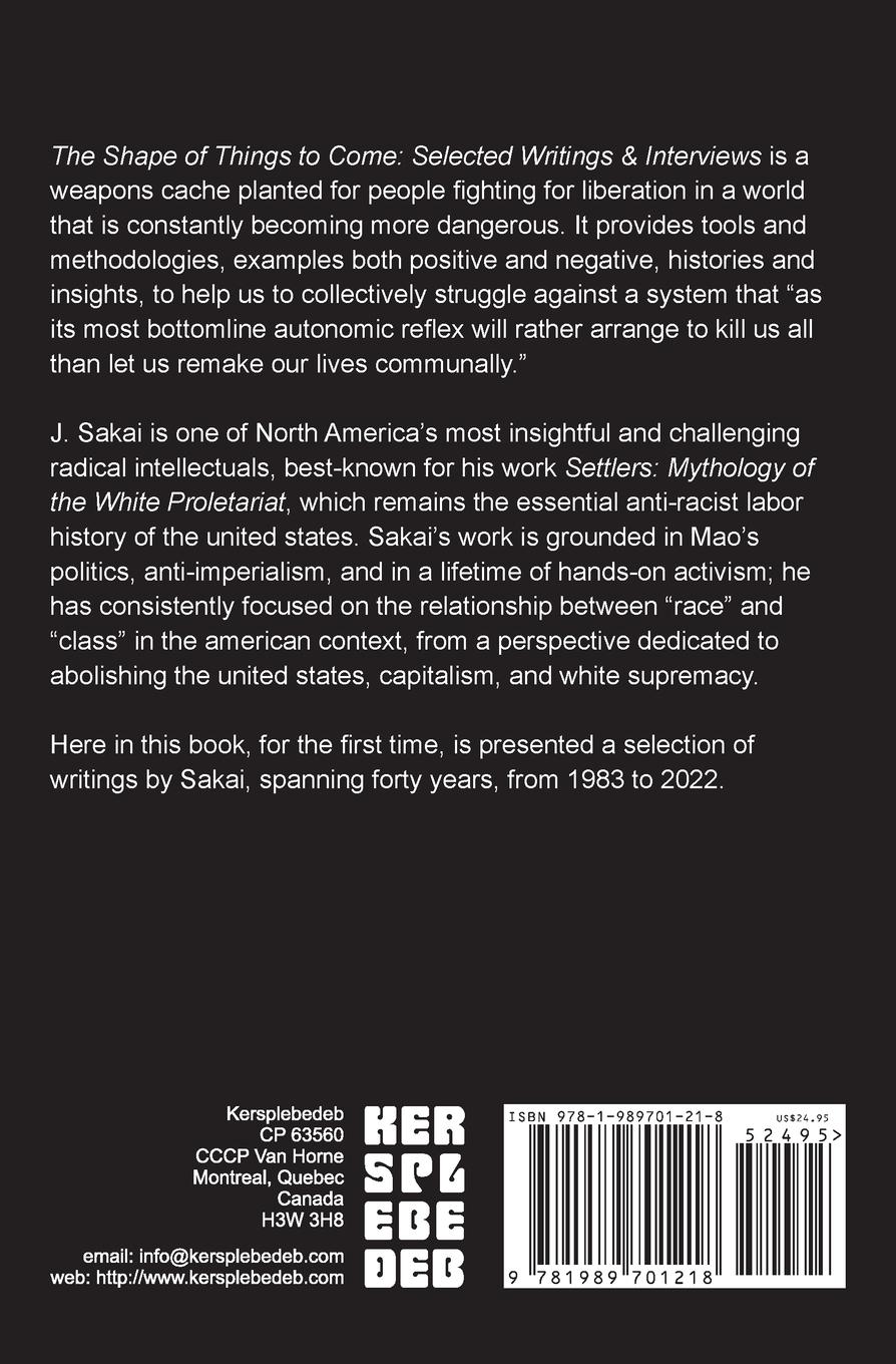 Rückseitencover The Shape of Things to Come