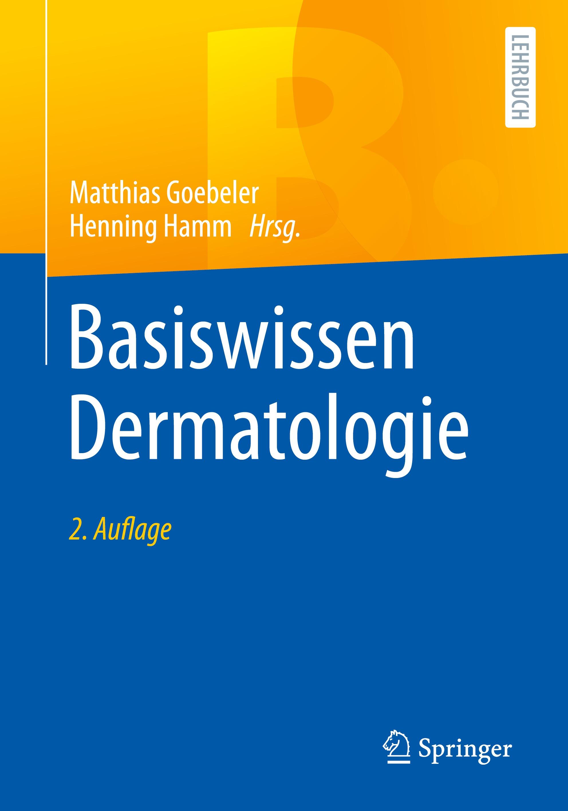 Vorderes Coverbild Basiswissen Dermatologie