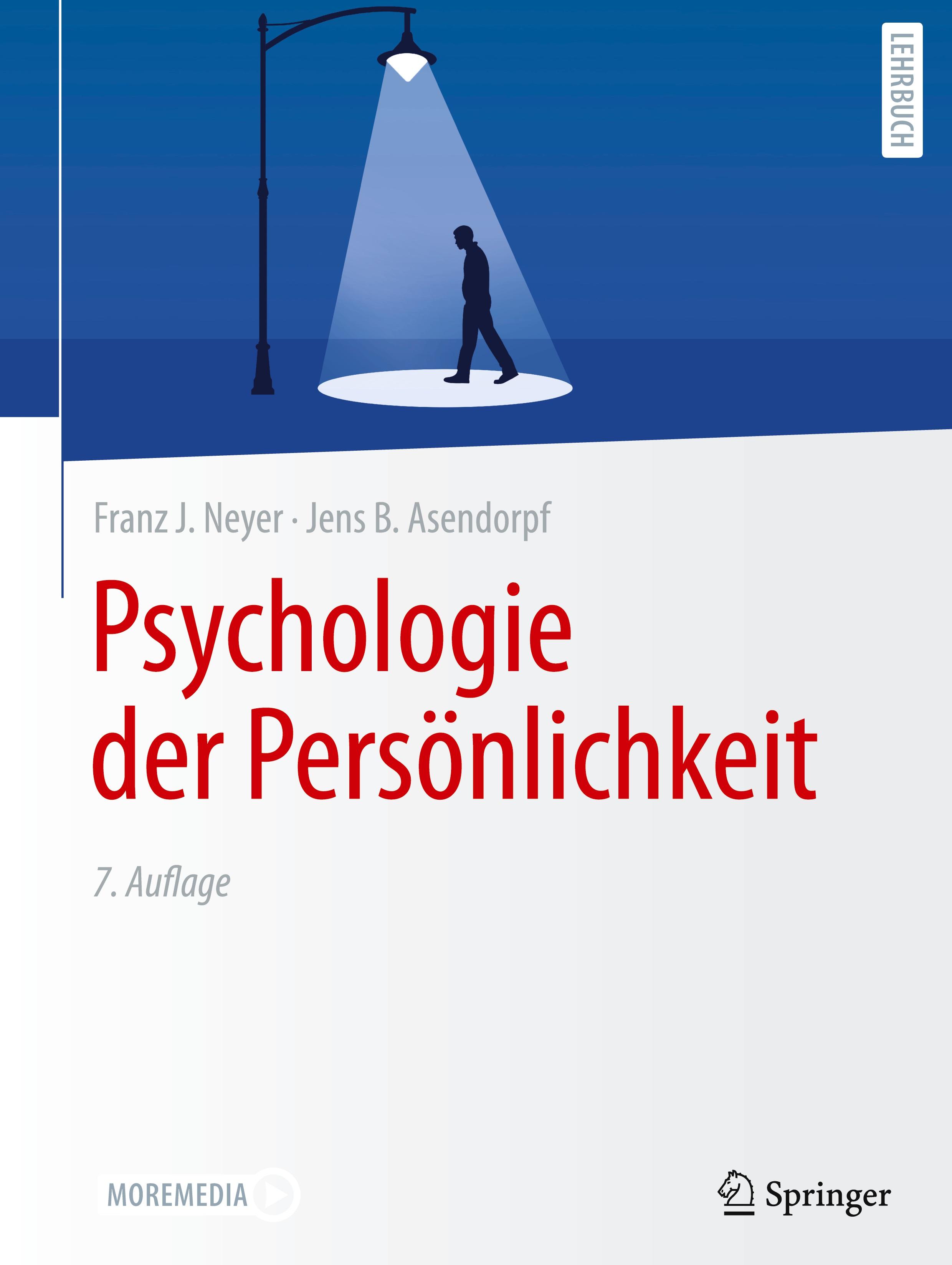Vorderes Coverbild Psychologie der Persönlichkeit