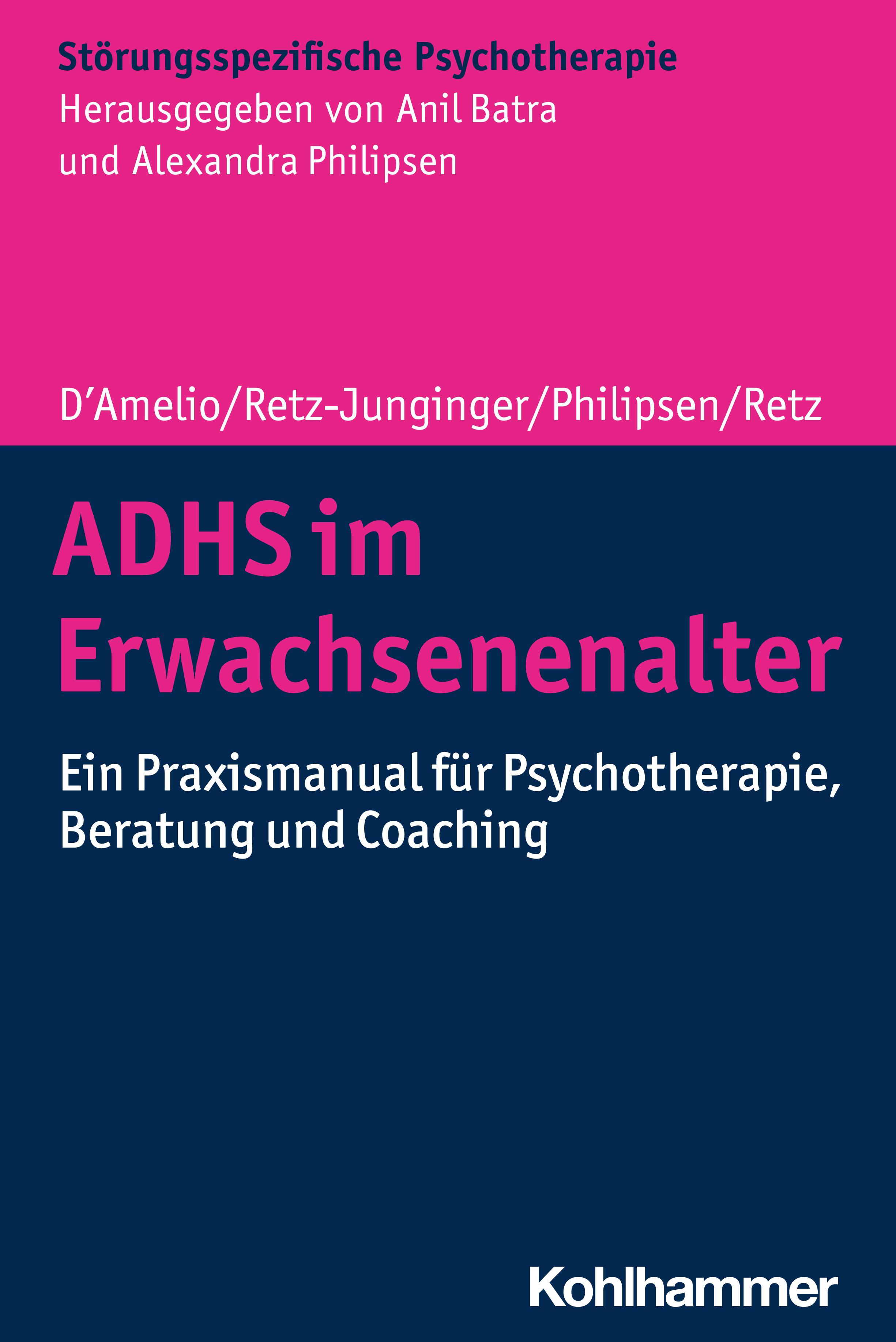 Vorderes Coverbild ADHS im Erwachsenenalter
