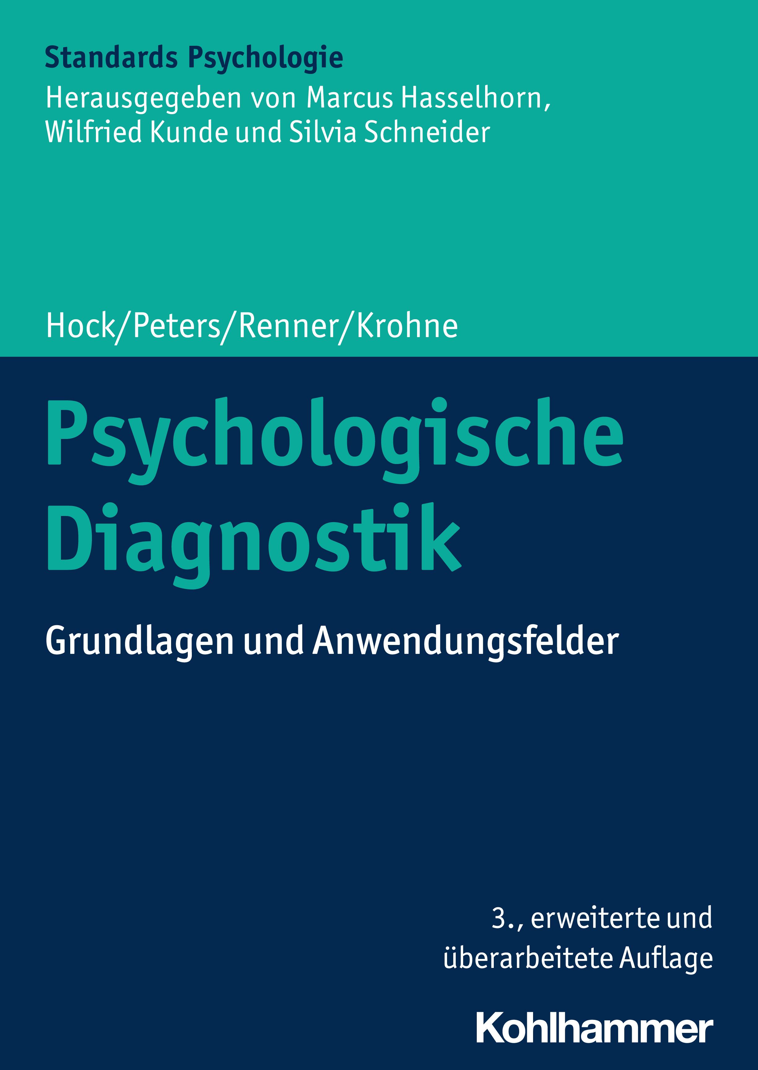 Vorderes Coverbild Psychologische Diagnostik