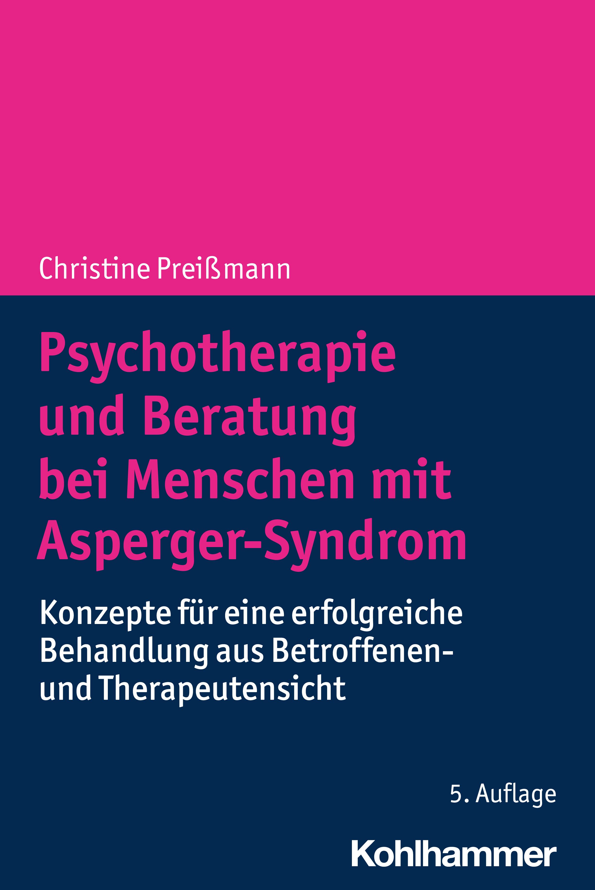 Vorderes Coverbild Psychotherapie und Beratung bei Menschen mit Asperger-Syndrom