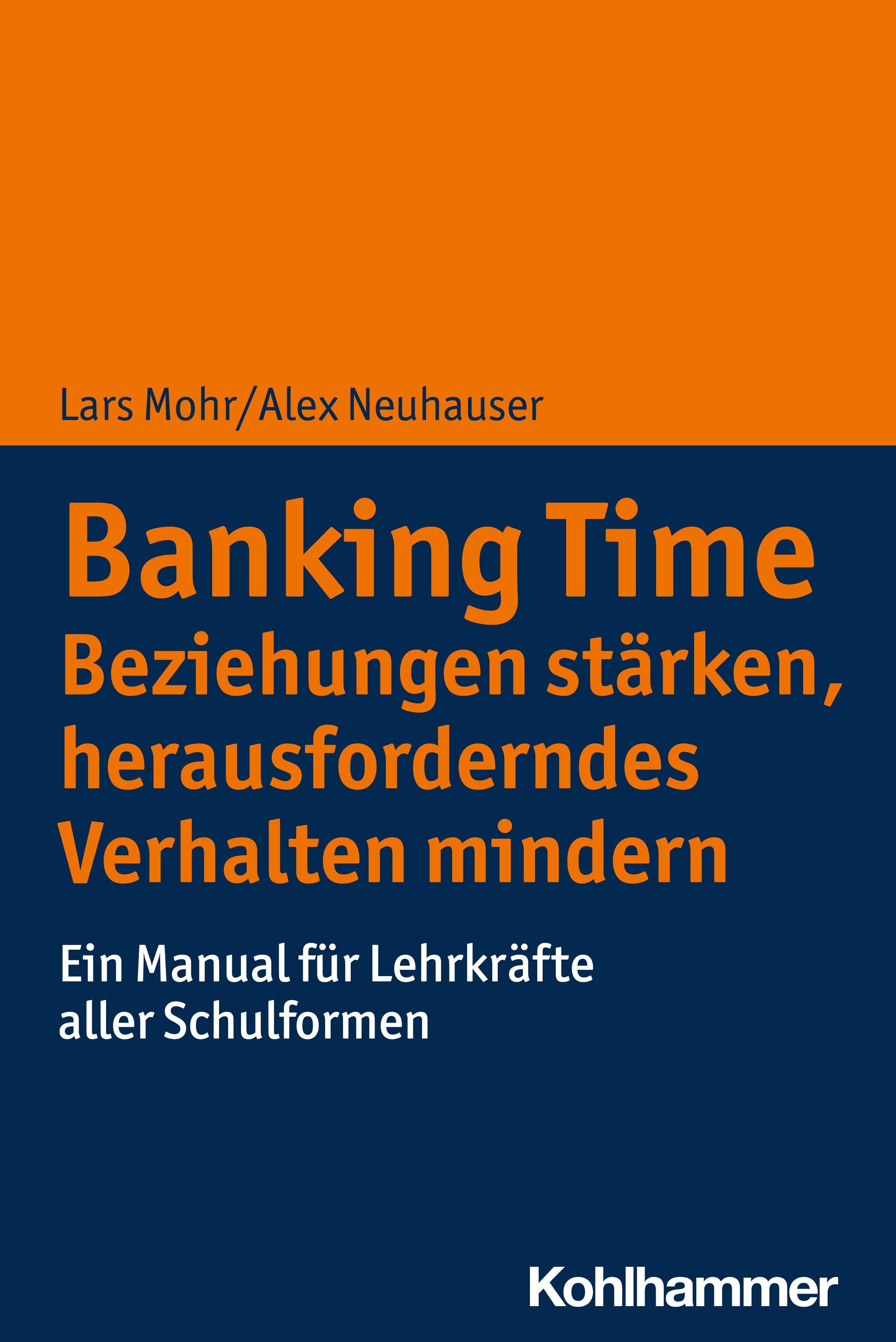 Vorderes Coverbild Banking Time. Beziehungen stärken, herausforderndes Verhalten mindern