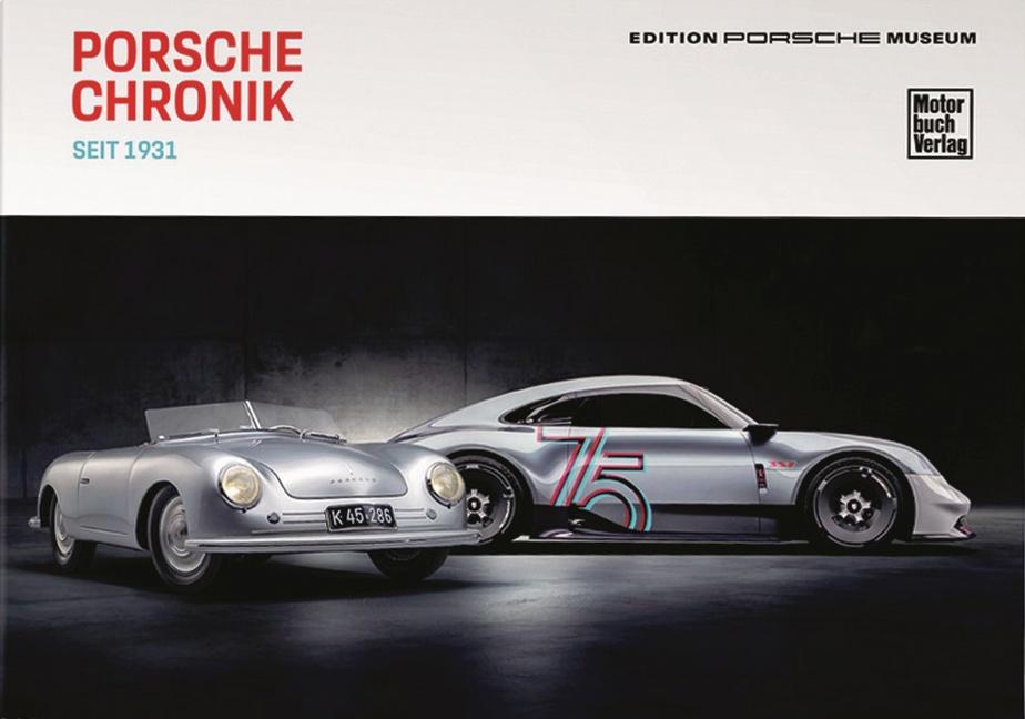 Vorderes Coverbild Porsche Chronik seit 1931
