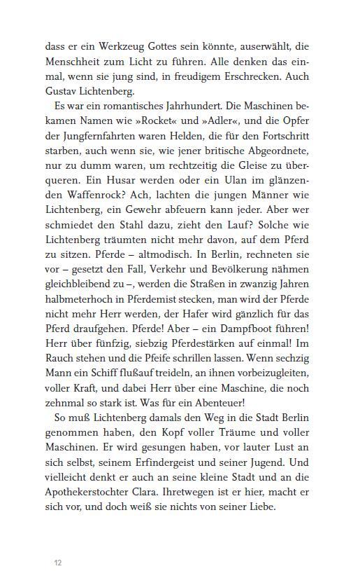 Beispielinhalt (Bild) Die Erfindung des Gustav Lichtenberg