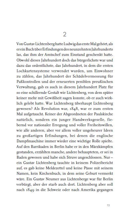 Beispielinhalt (Bild) Die Erfindung des Gustav Lichtenberg