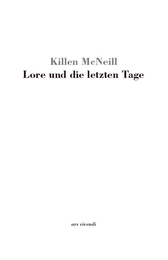 Beispielinhalt (Bild) Lore und die letzten Tage