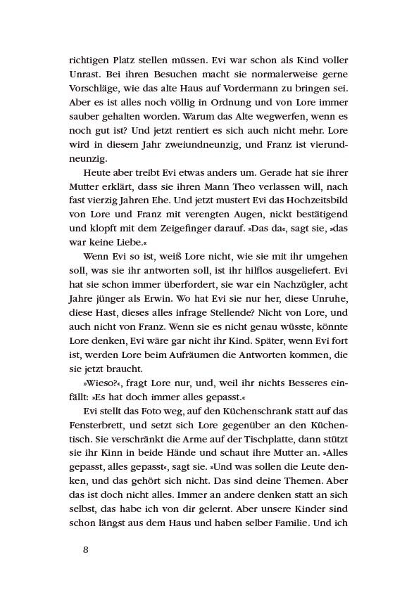 Beispielinhalt (Bild) Lore und die letzten Tage