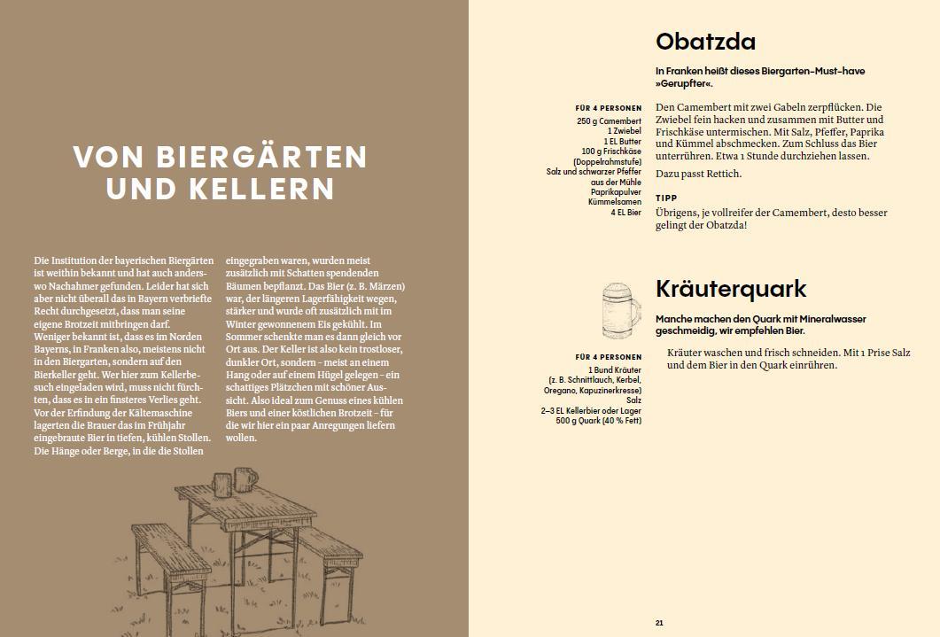 Beispielinhalt (Bild) Das Bierkochbuch