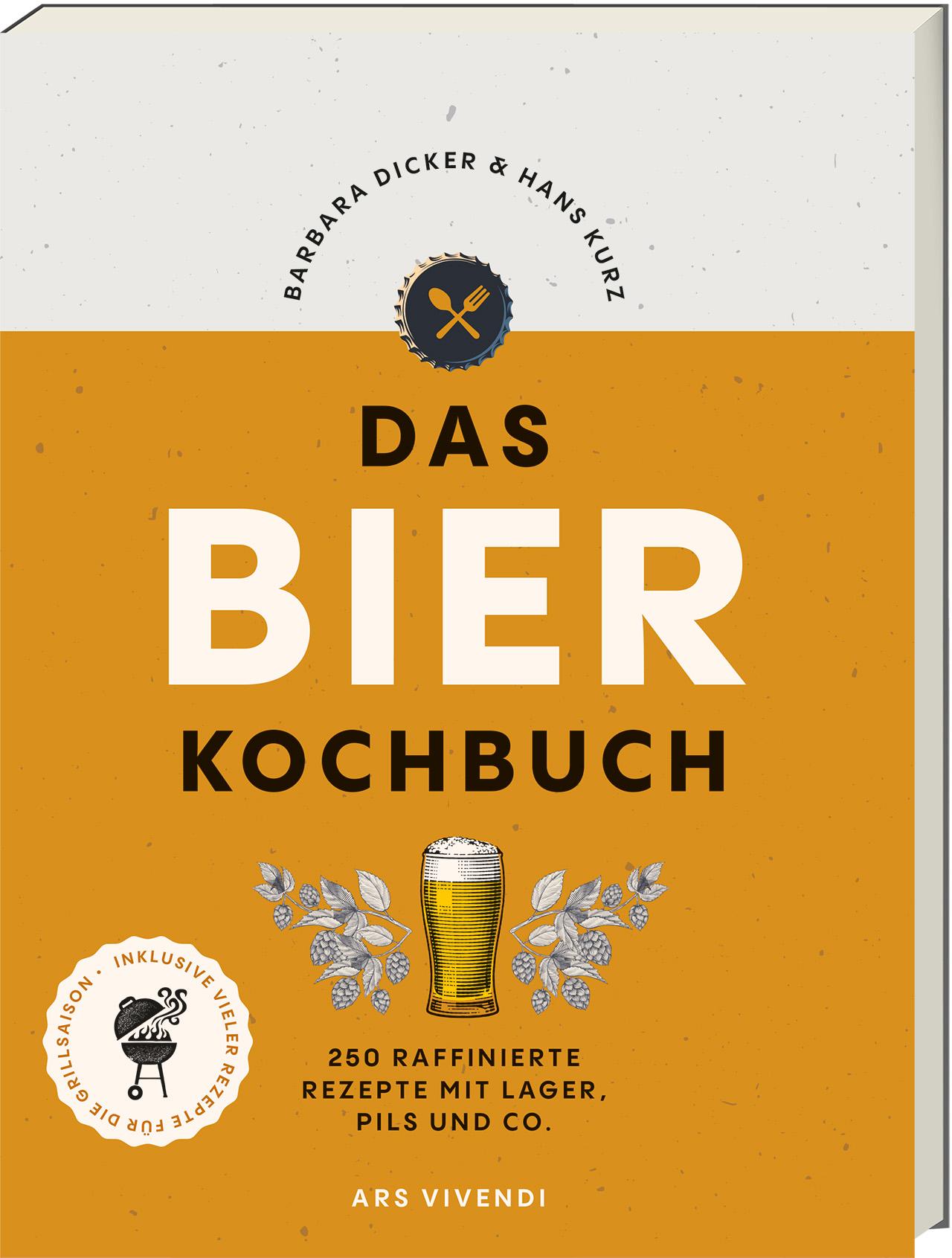 Vorderes Coverbild Das Bierkochbuch