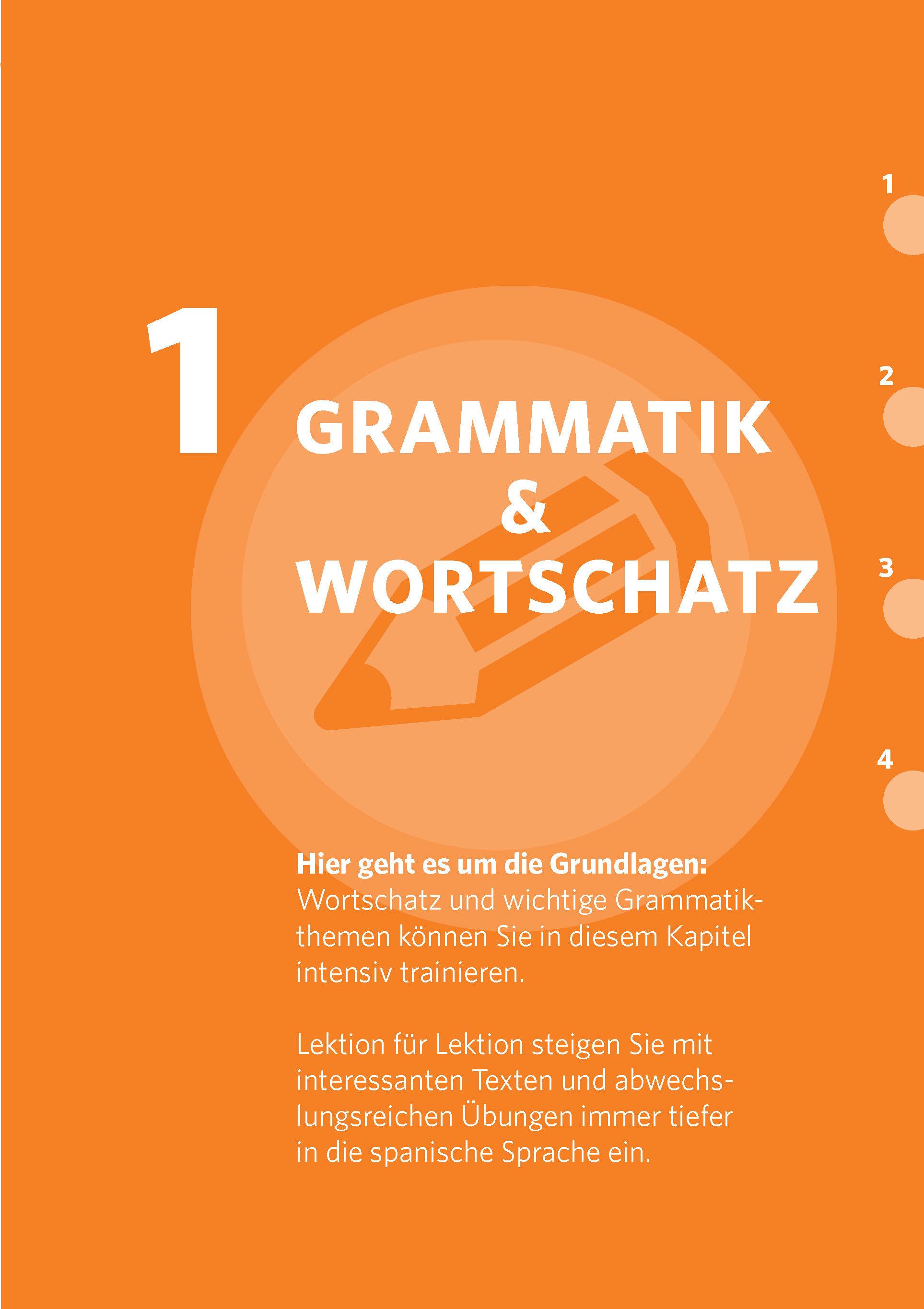 Beispielinhalt (Bild) PONS Das große Trainingsbuch Spanisch