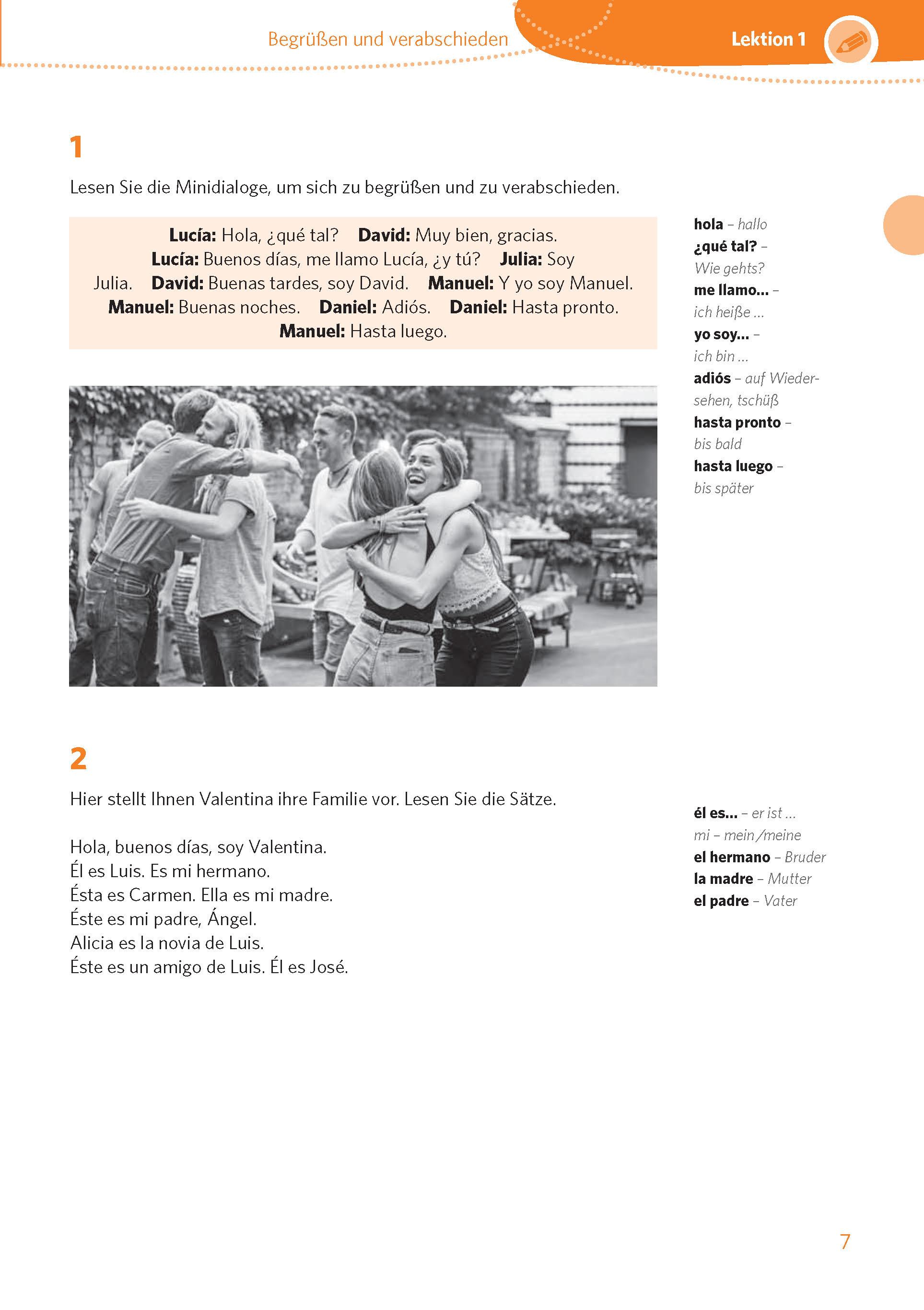 Beispielinhalt (Bild) PONS Das große Trainingsbuch Spanisch