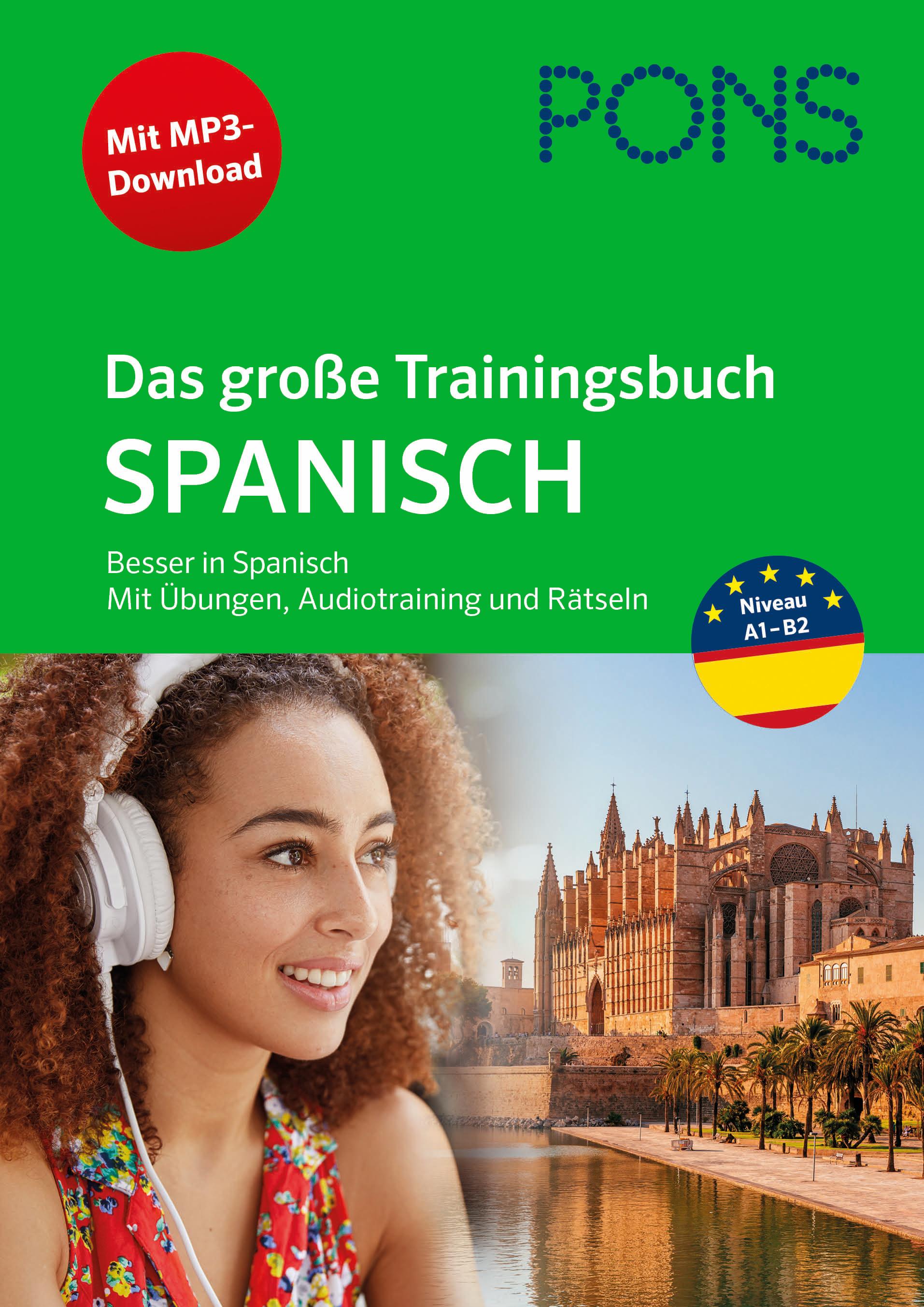 Vorderes Coverbild PONS Das große Trainingsbuch Spanisch