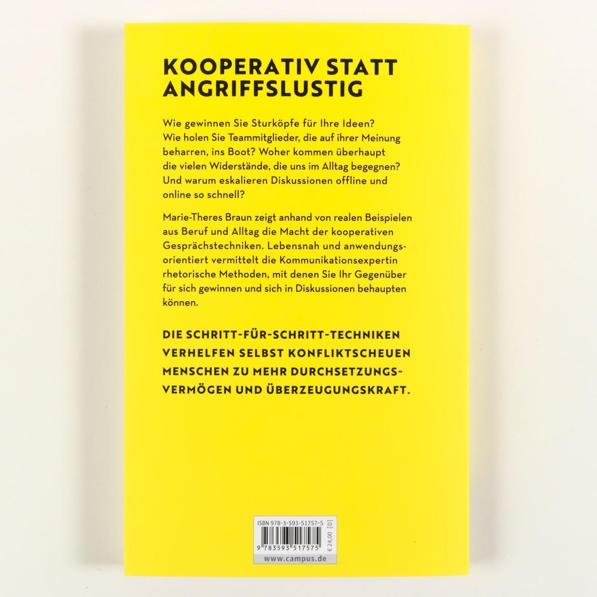 Rückseitencover Menschen überzeugen, die Recht haben wollen