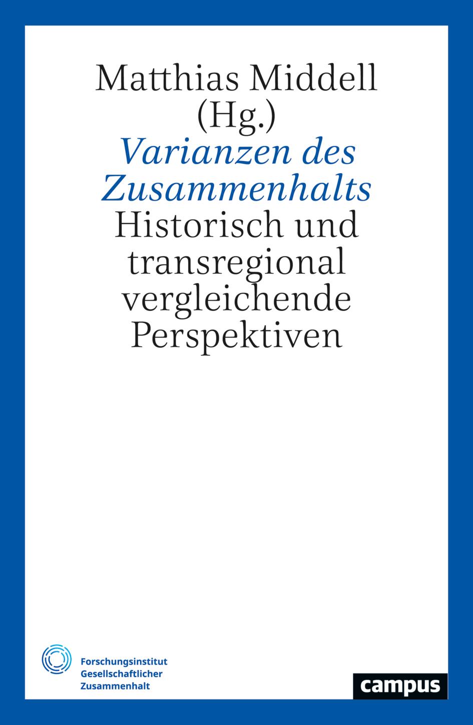 Vorderes Coverbild Varianzen des Zusammenhalts