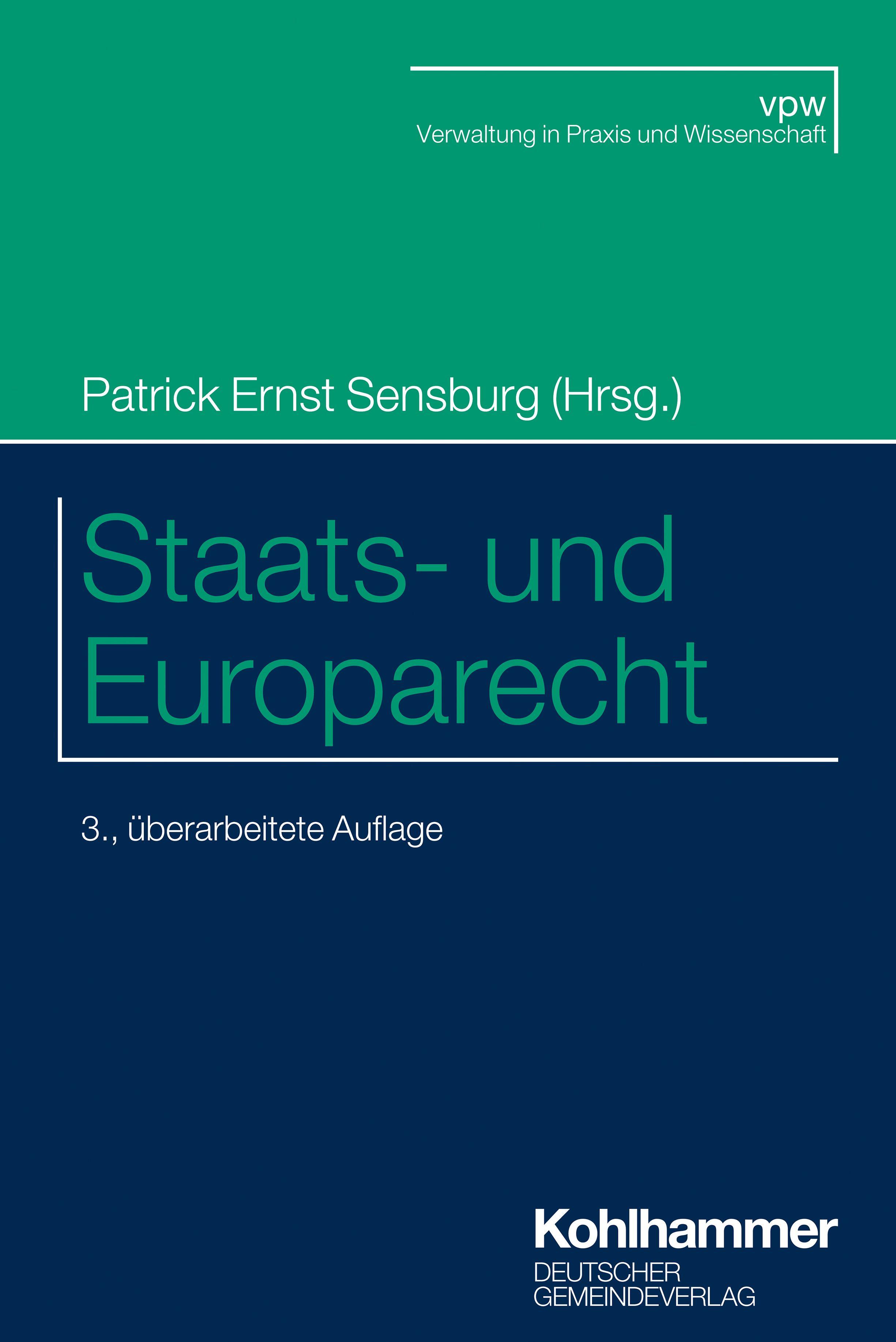 Vorderes Coverbild Staats- und Europarecht