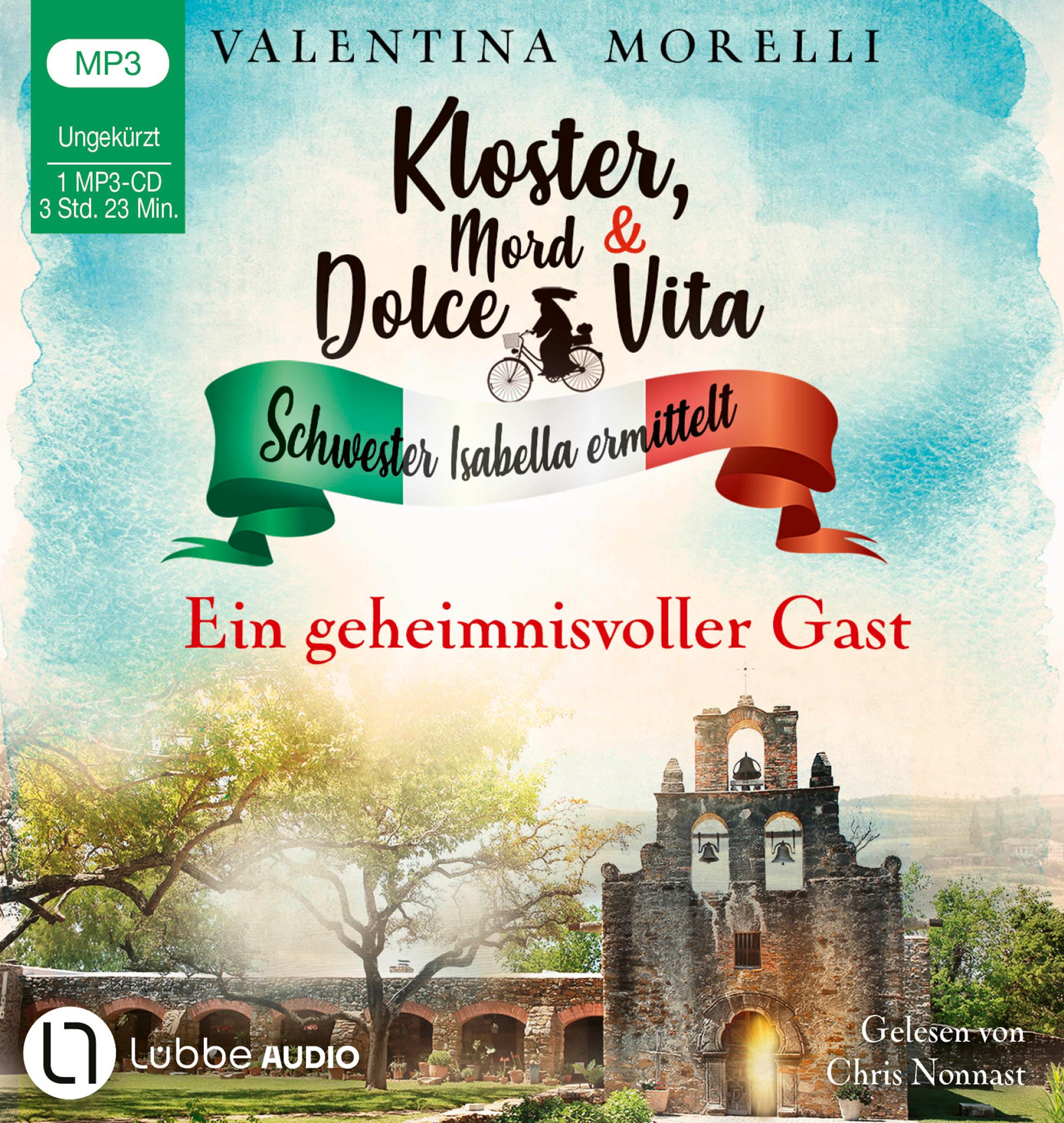 Vorderes Coverbild Kloster, Mord und Dolce Vita - Ein geheimnisvoller Gast