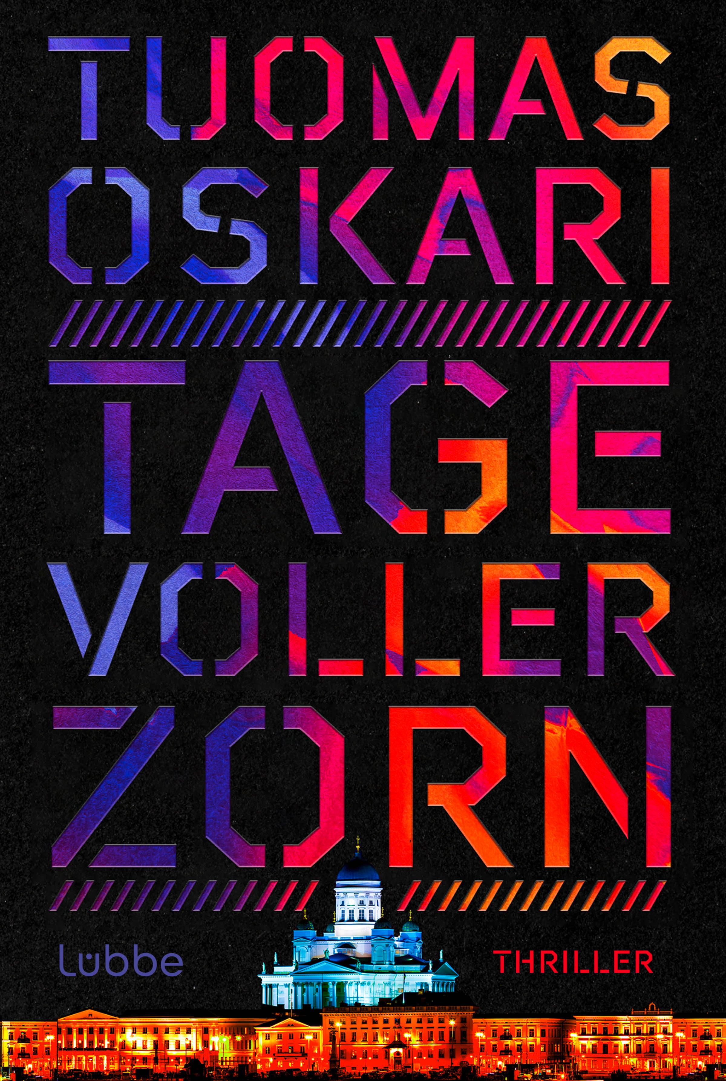 Vorderes Coverbild Tage voller Zorn